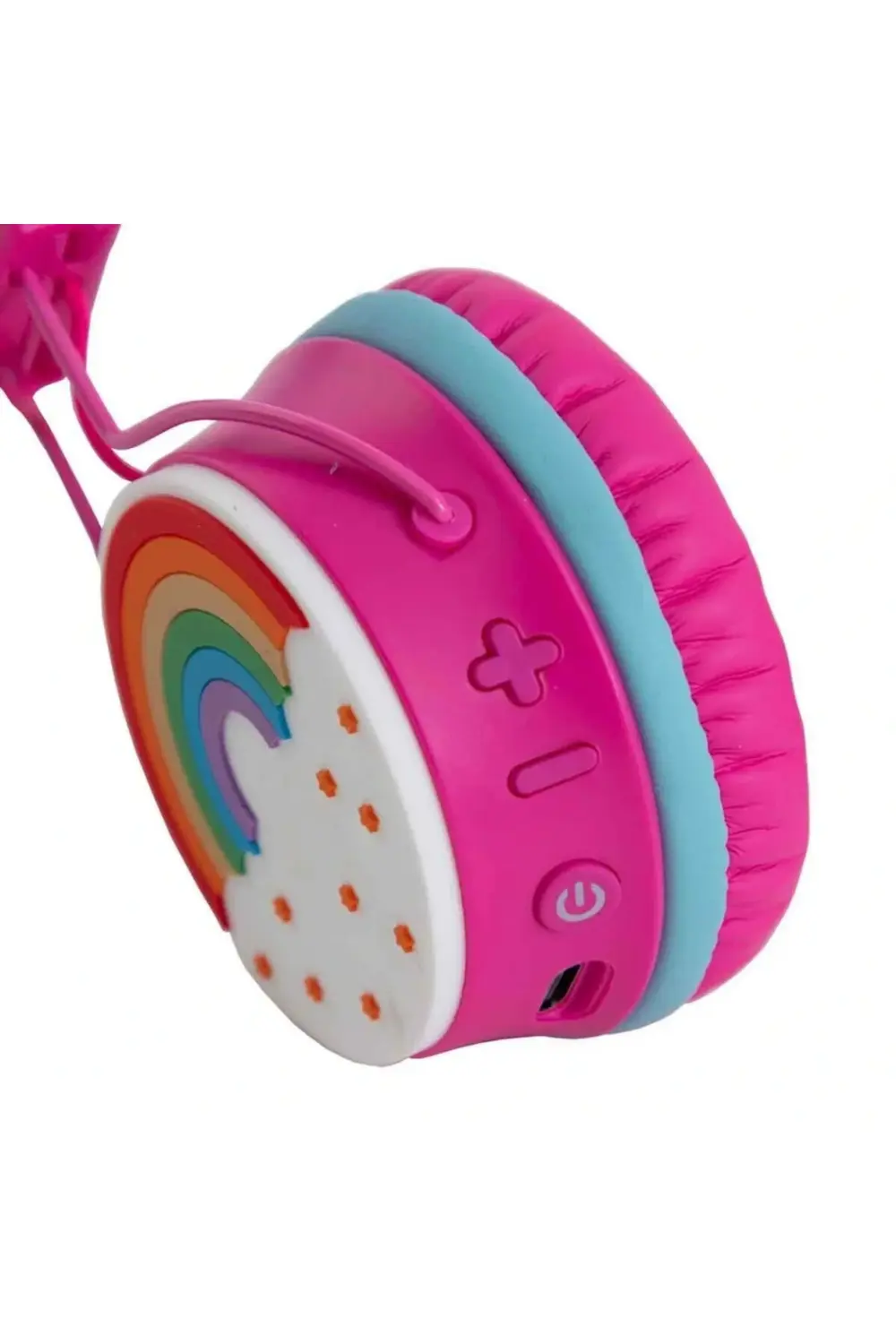 BFS Gökkuşağı Desenli Bluetooth Kulak Üstü Kulaklık