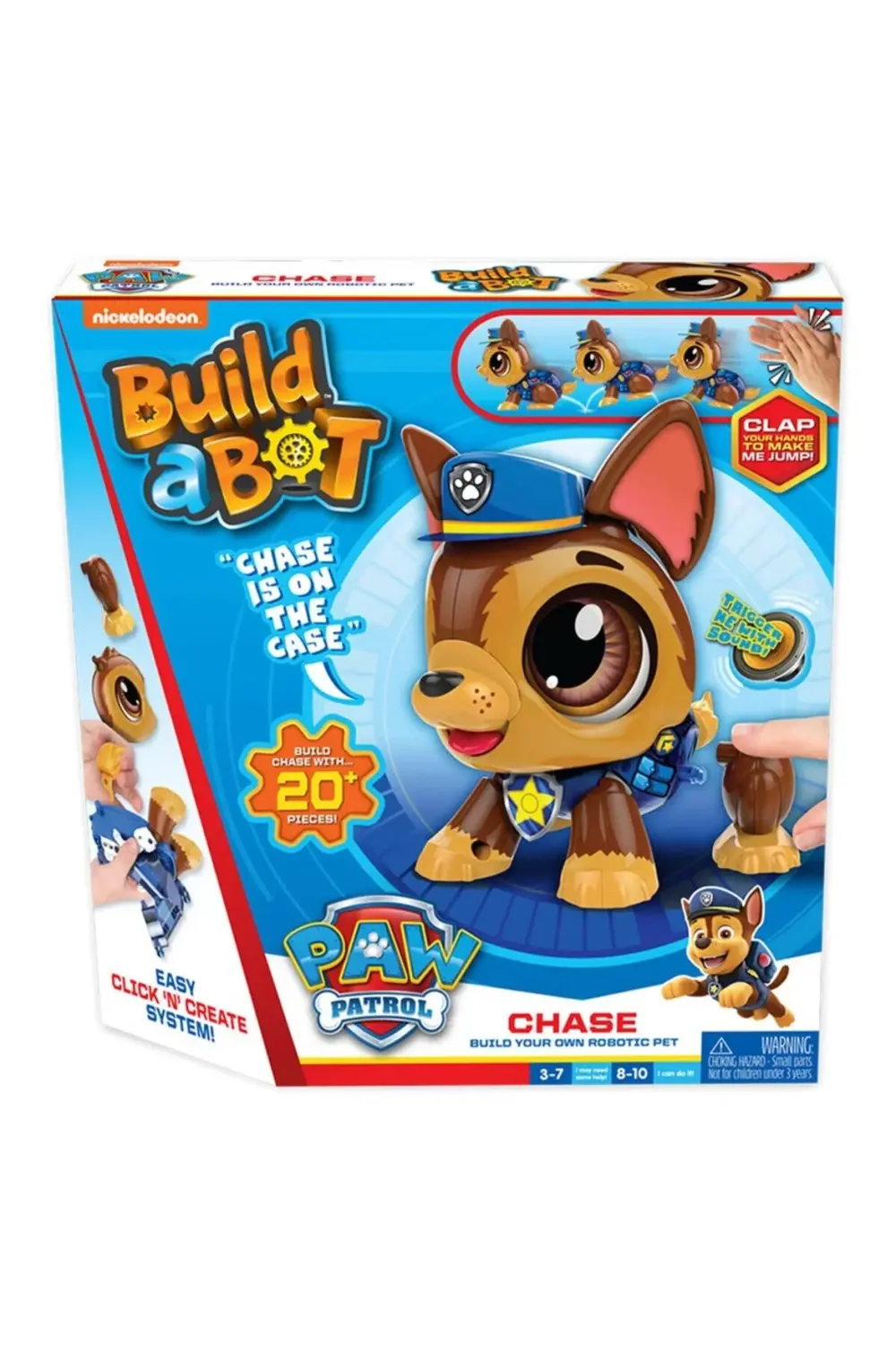 BFS GOLİ 928555 Build a Bot - Paw Patrol - Chase