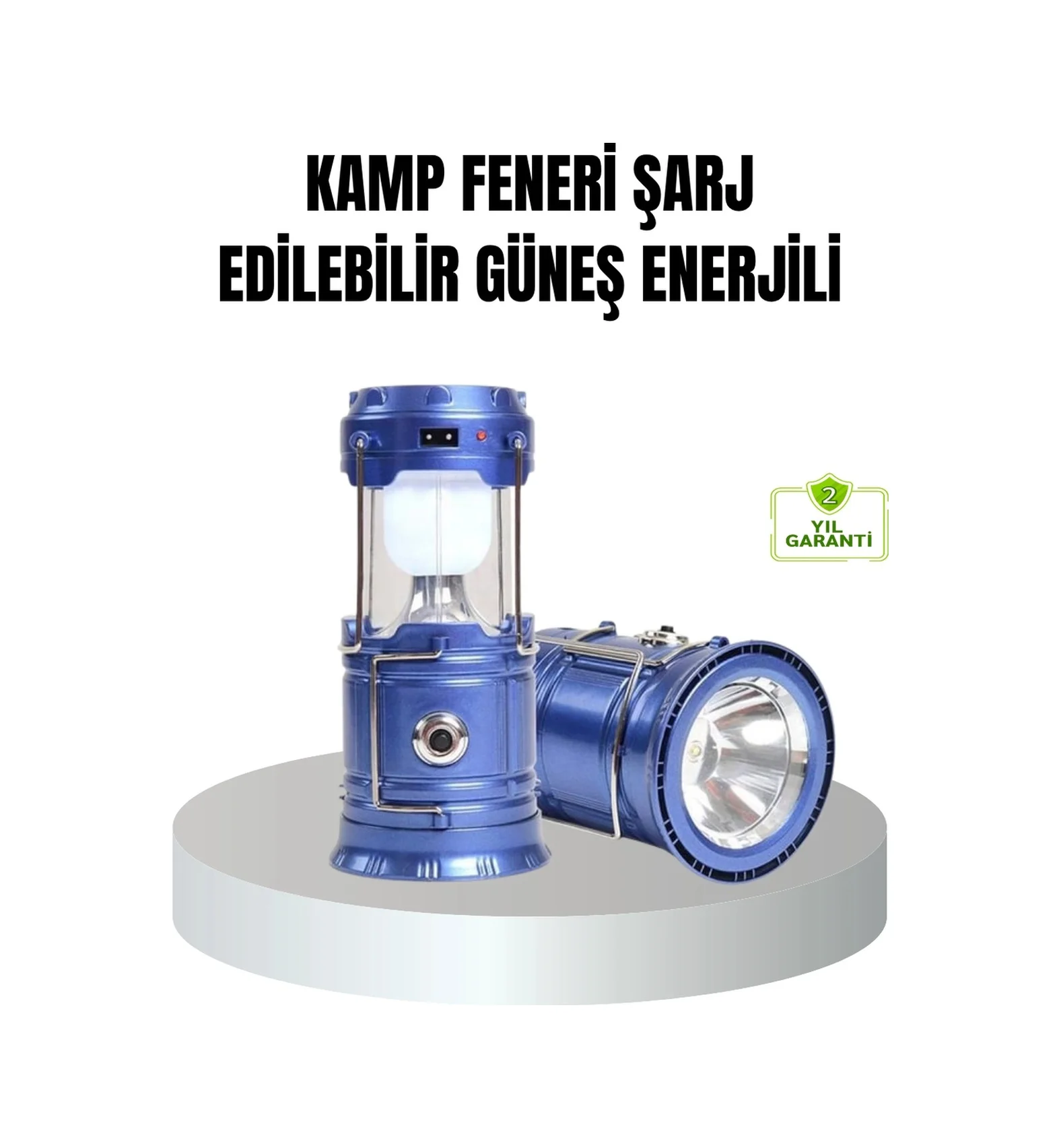 Bfs Güneş Enerjili Kamp Lambası Şarjlı Taşınabilir Kompakt Açık H