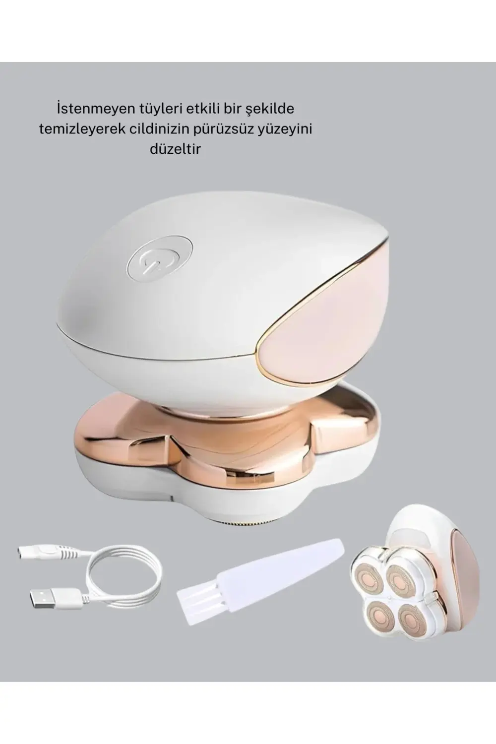 BFS Hassas Ciltler İçin Ağrısız Vücut Tüy Temizleme Cihazı