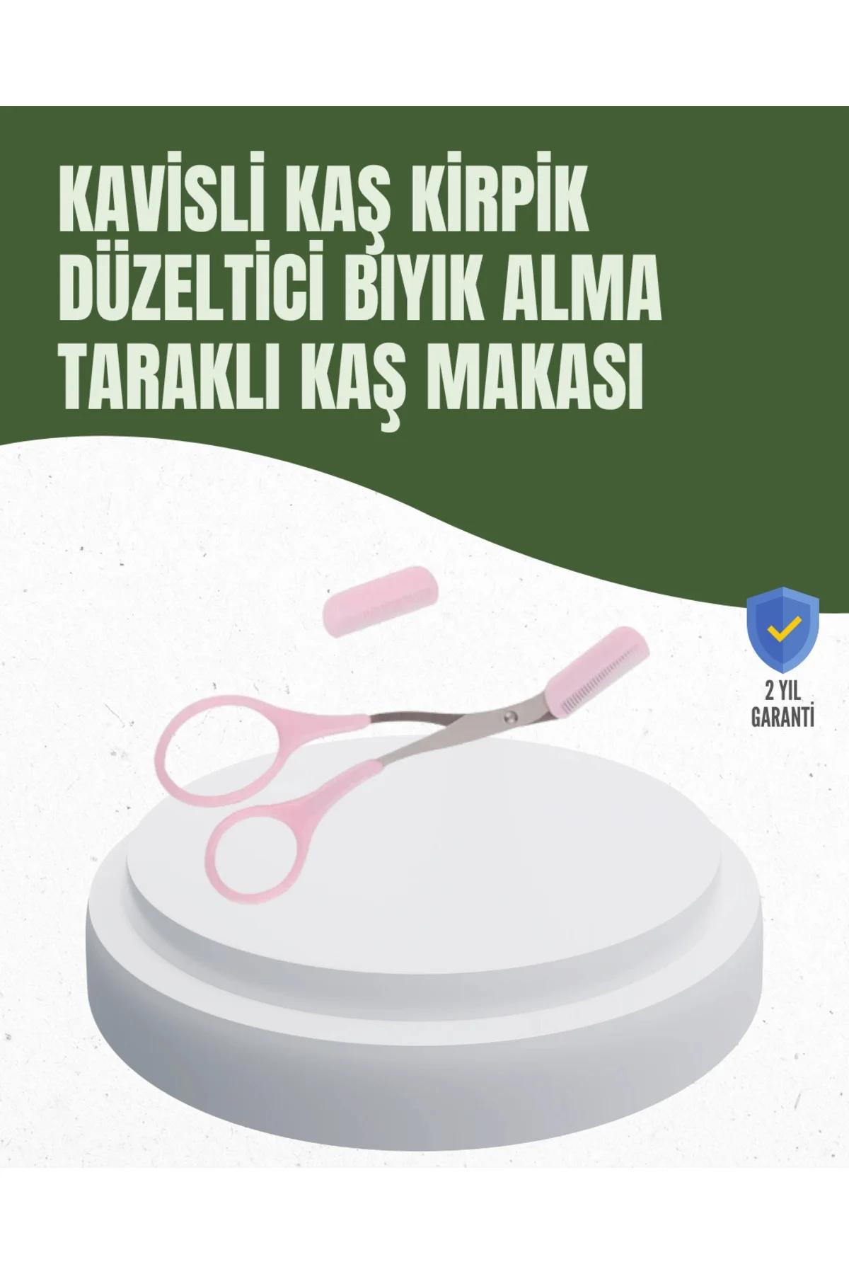 Bfs Hassas Kesim İçin Kavisli Yüz Bakım Makası