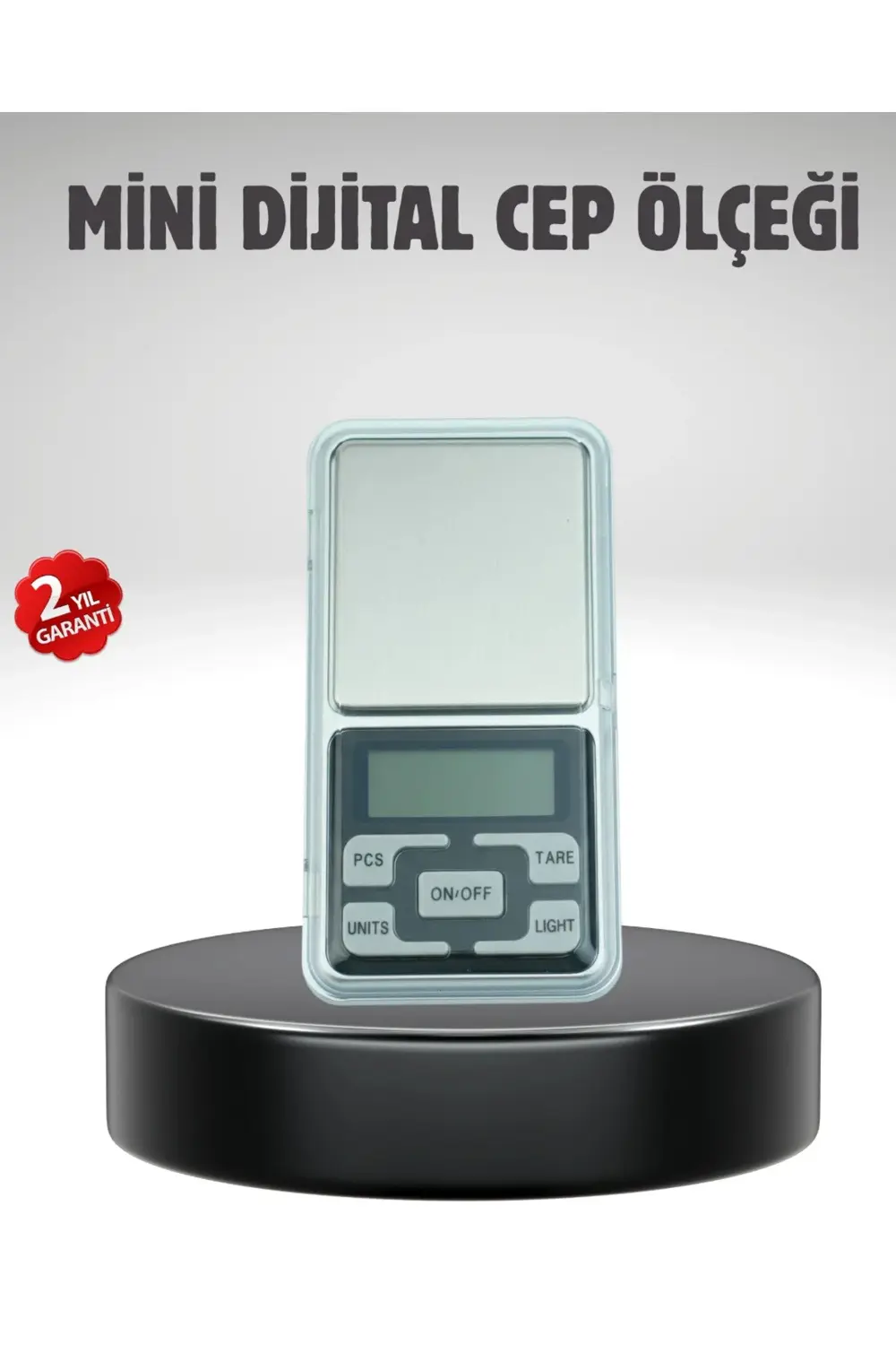 BFS Hassas Tartım İçin Dijital Cep Terazisi Sayma Modlu