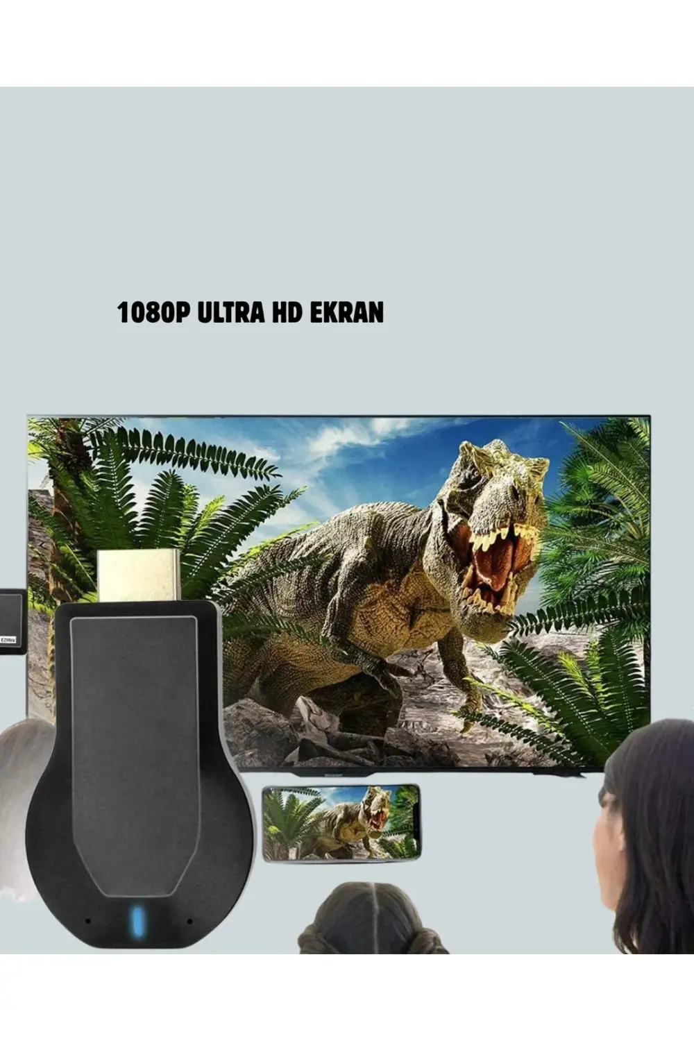 BFS HDMI Kablosuz Ekran Alıcısı – iOS, Android,PC Uyumluluğu