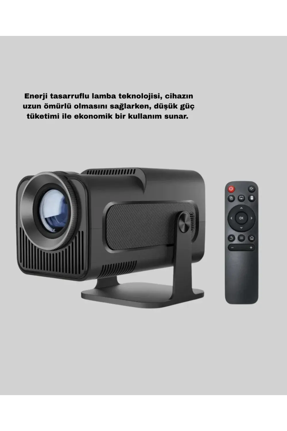 BFS HDMI USB Girişli Akıllı Projeksiyon Cihazı Taşınabilir Düşük