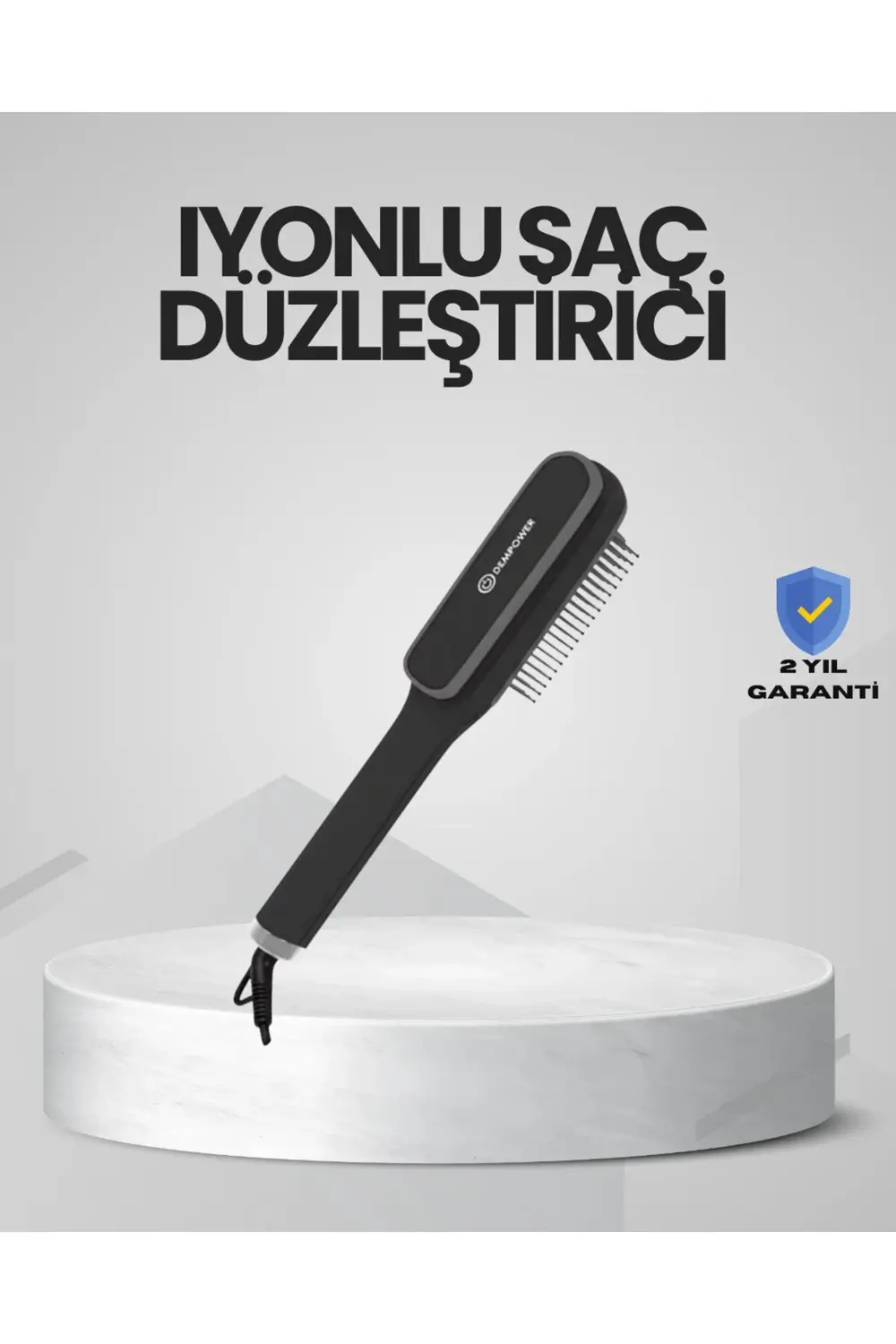 BFS Hızlı Isınan İyonlu Saç Düzleştirici Tarak Pratik Kullanım