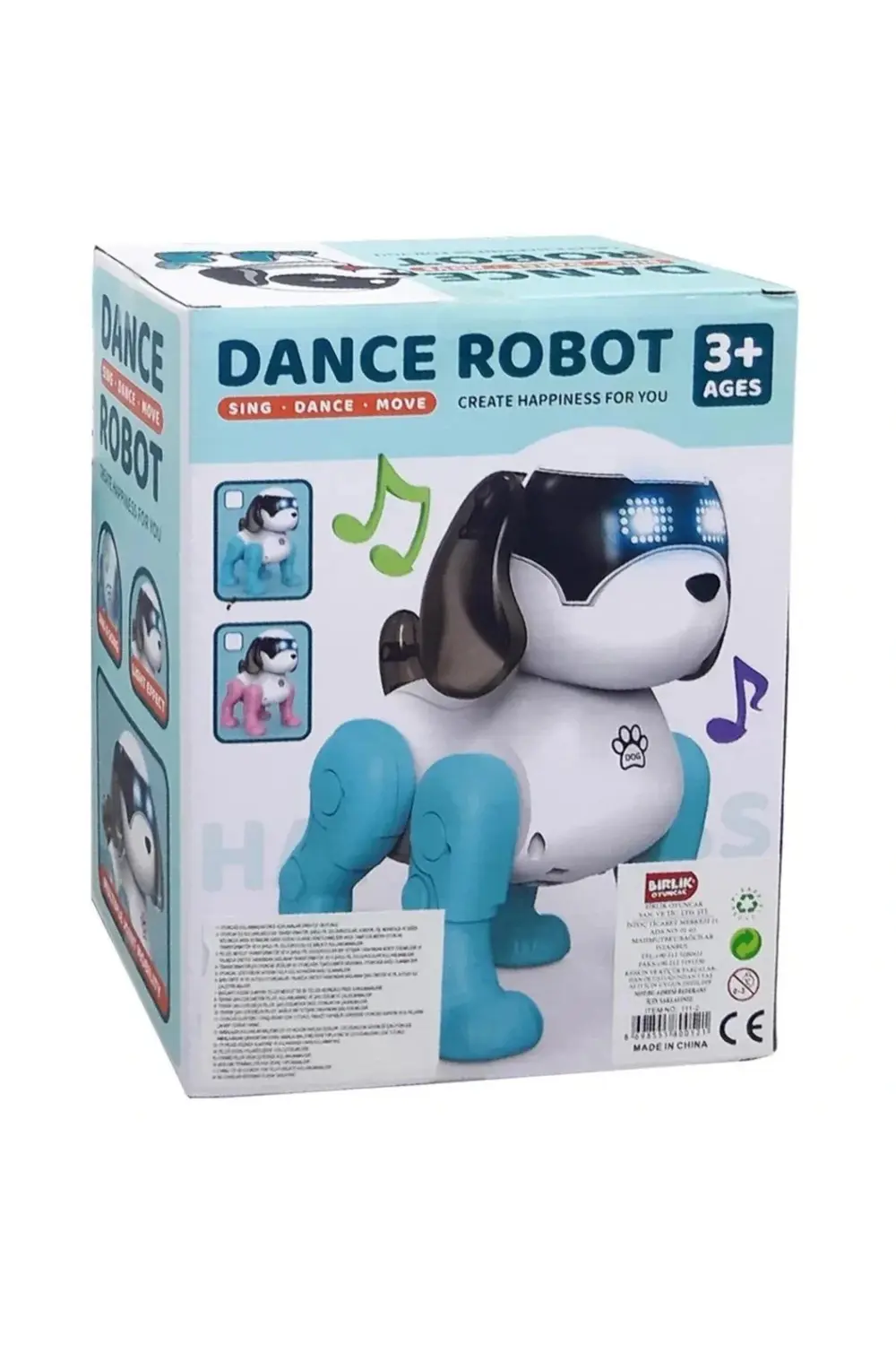 Bfs Işıklı Ve Sesli Dans Eden Köpek