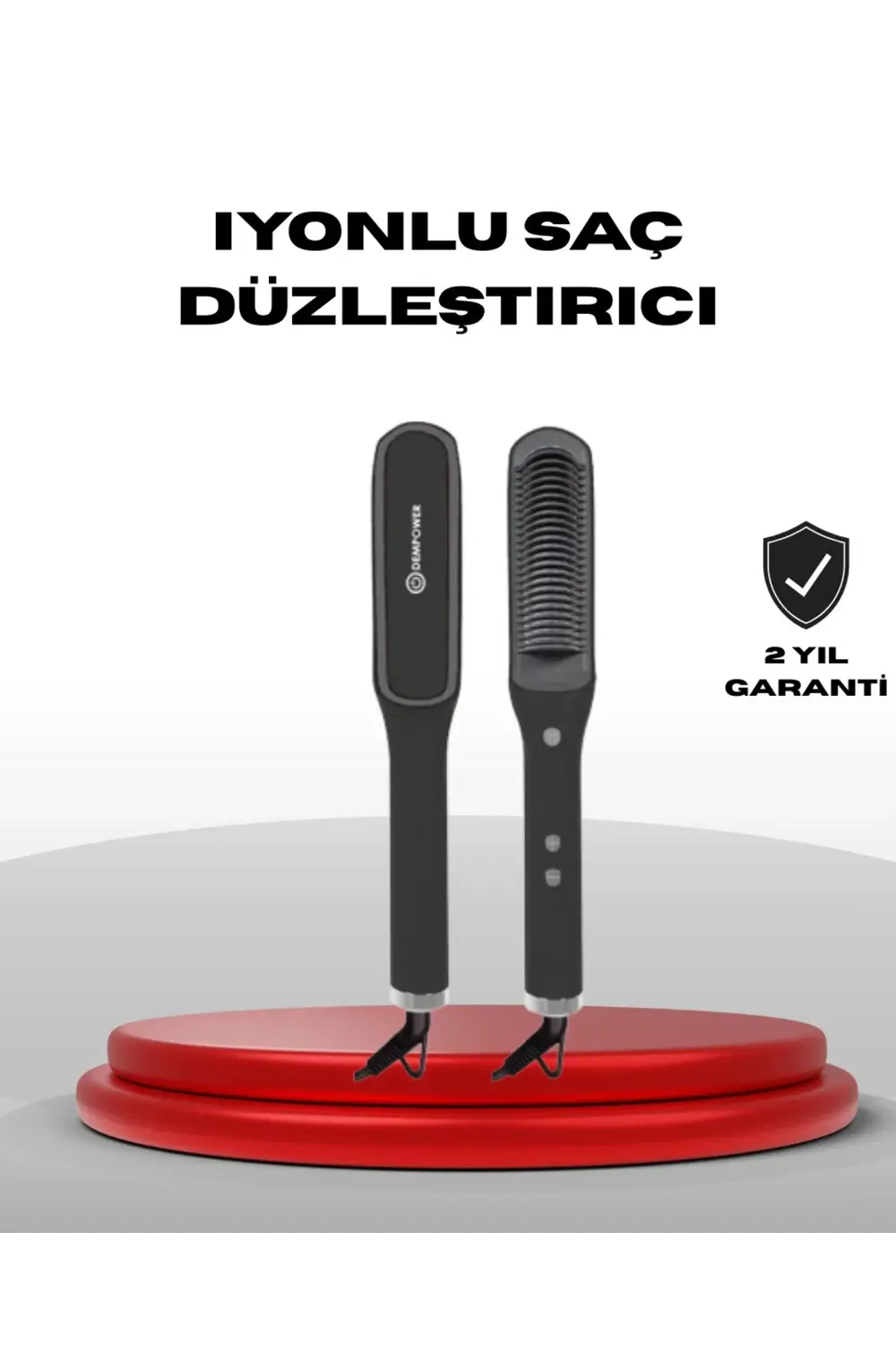 BFS İyonlu Saç Düzleştirici Tarak Hızlı Isınma ve Ayarlanabilir I