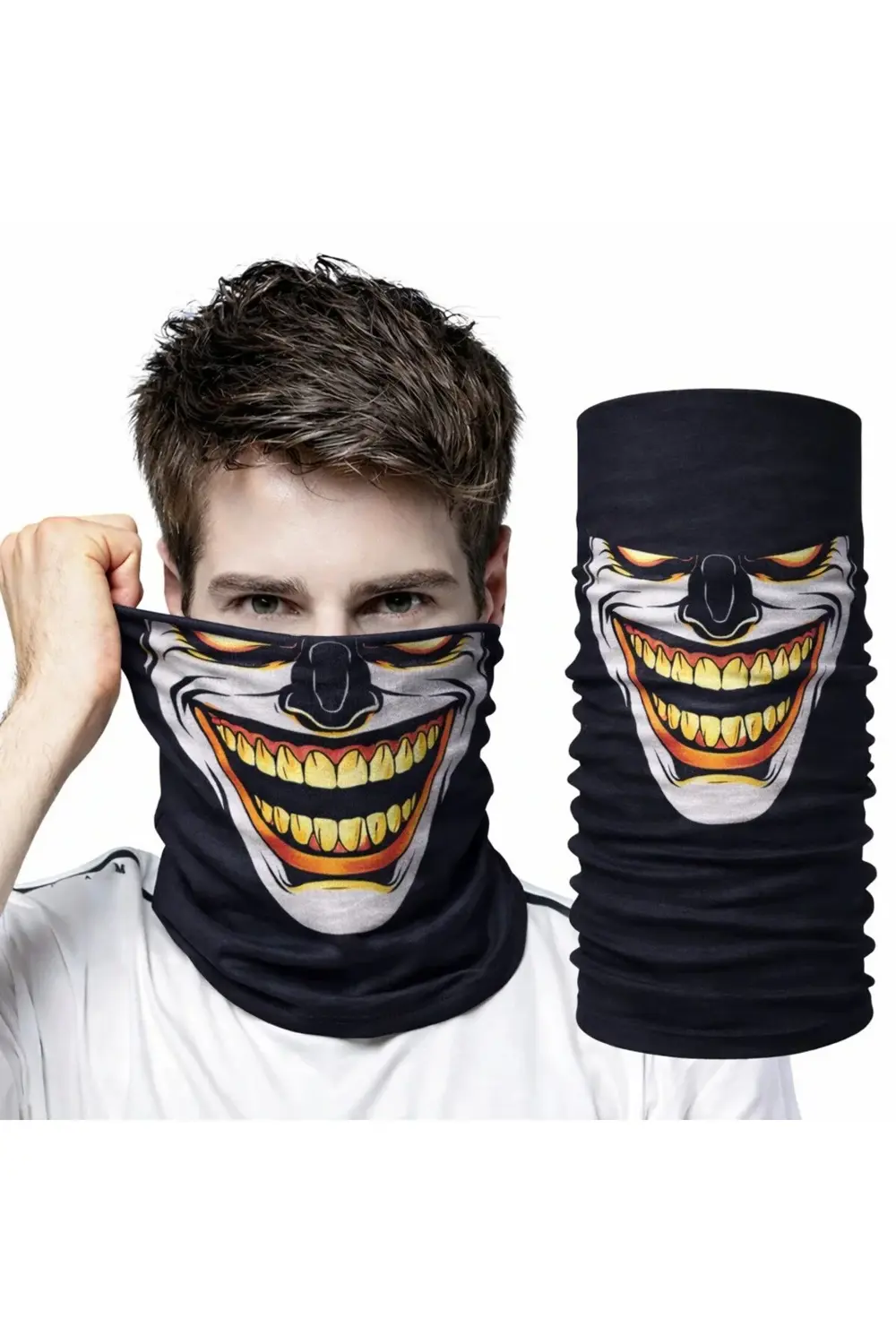 BFS Joker Gülüşlü Maske – Çok Amaçlı Boyunluk Bandana 3 No