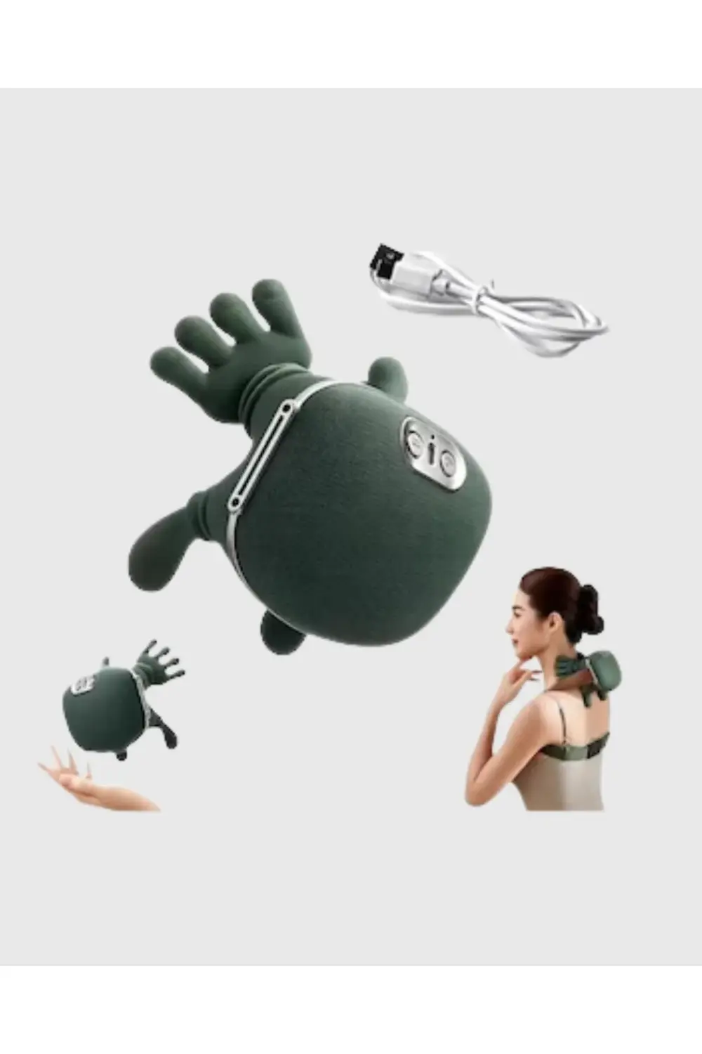 BFS Kablosuz Boyun ve Omuz Masaj Aleti Taşınabilir