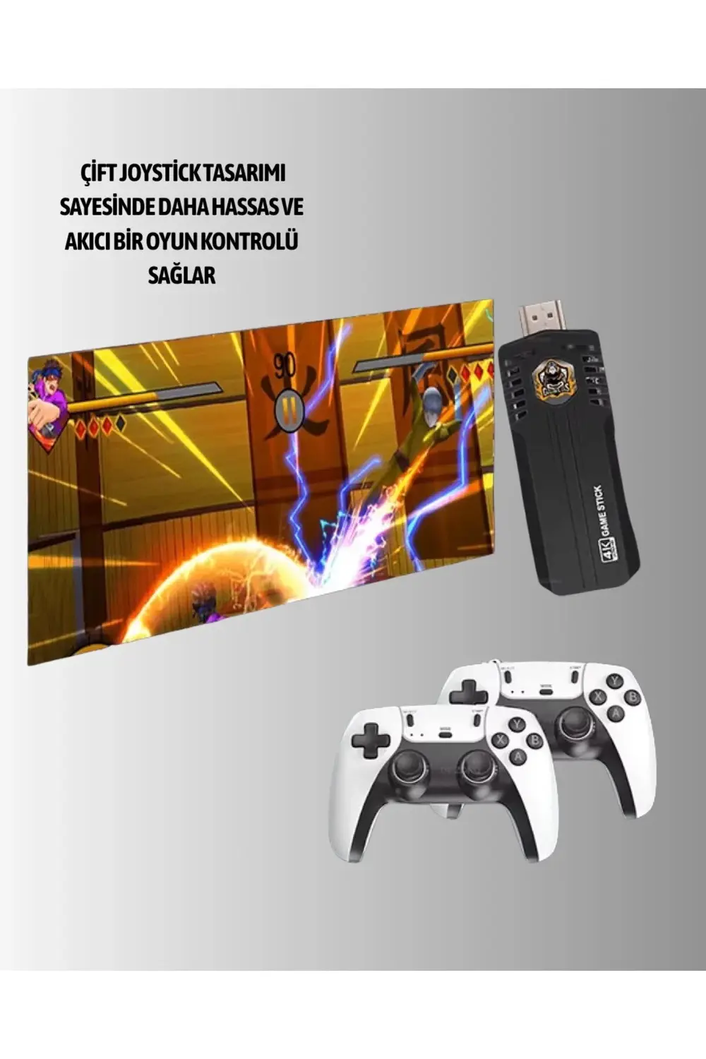 BFS Kablosuz Retro Oyun Konsolu – 30.000+ Oyun ve HD Görüntü ile