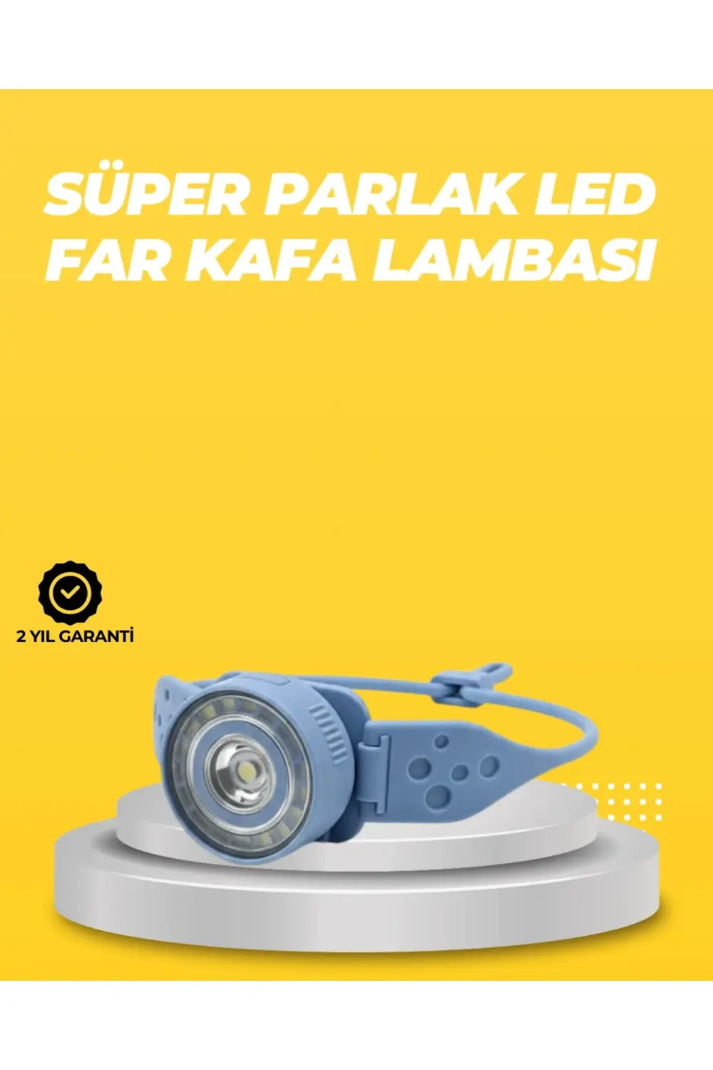 BFS Kampçı Kafa Lambası Su Geçirmez Çok Modlu LED