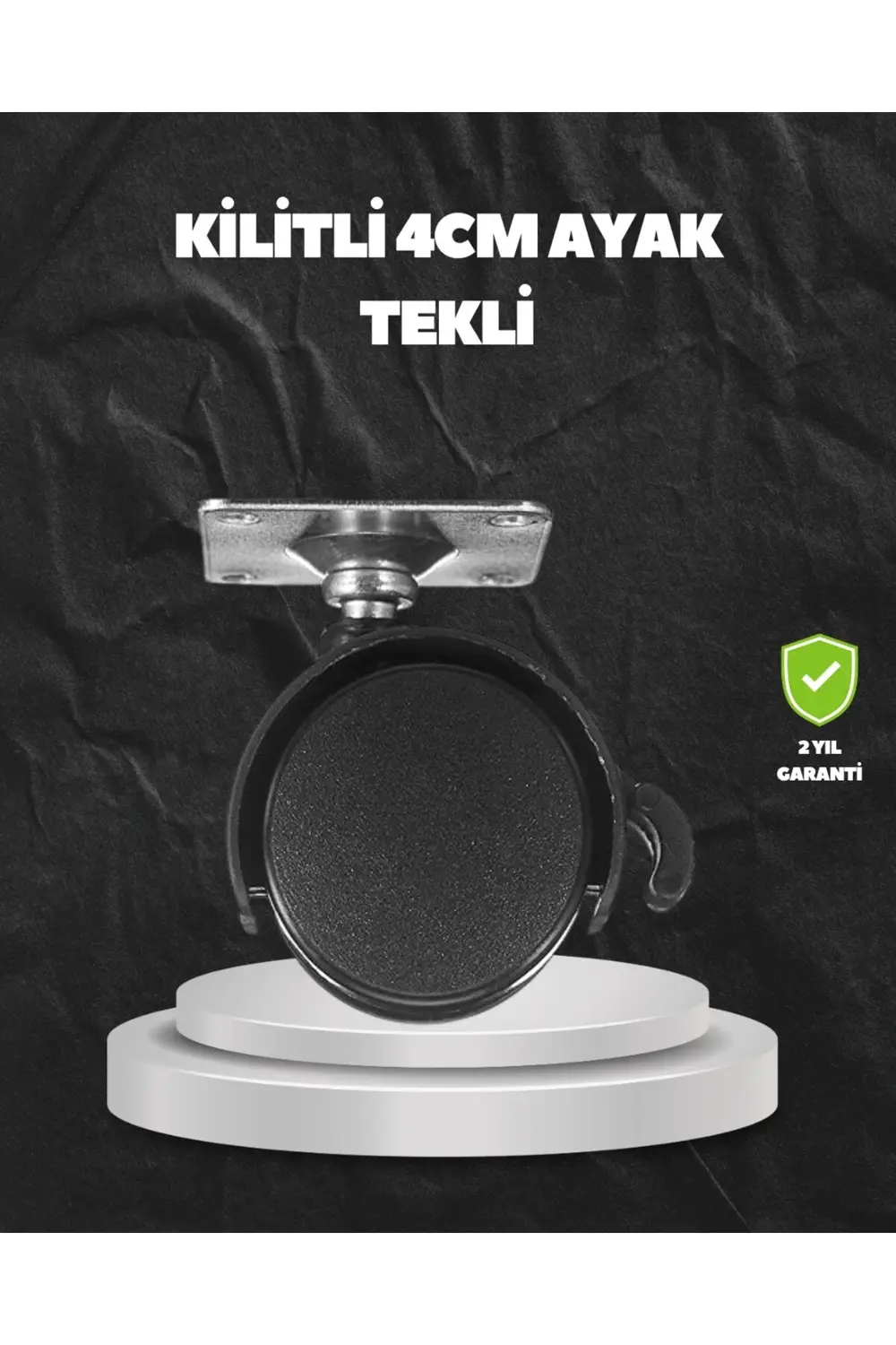 BFS Kilitli 4 cm Evrensel Tekerlek Ayak Tek Adet