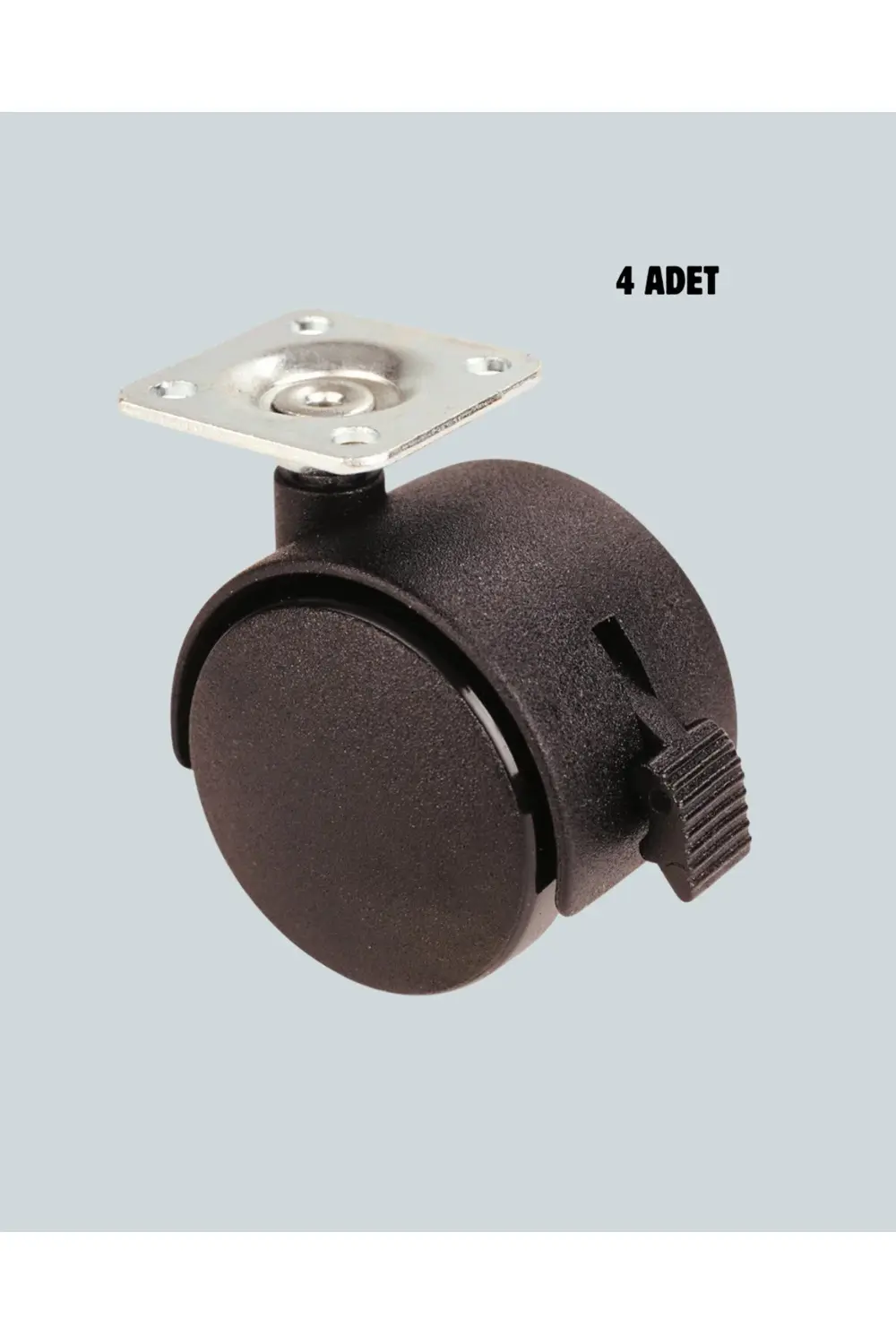 BFS Kilitli Mini Tekerlek Ayak 4 cm 4’lü Set