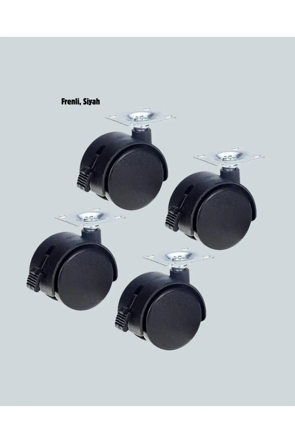 BFS Kilitli Mini Tekerlek Ayak 4 cm 4’lü Set