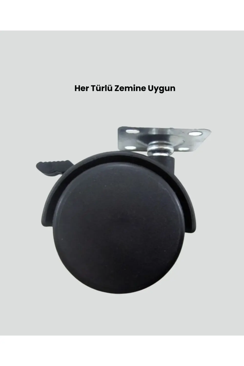 BFS Kilitli Mobilya Ayağı 6 cm 4’lü Set Zemin Korumalı