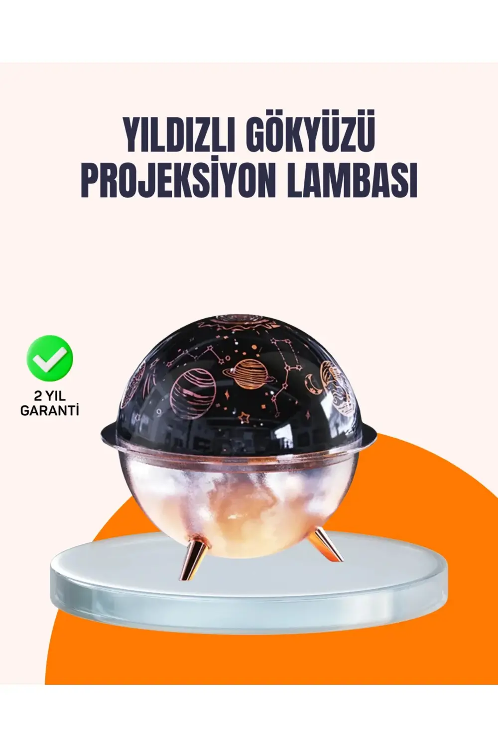 BFS Kozmik Işık Efektli Projeksiyonlu Nemlendirici Gece Işığı