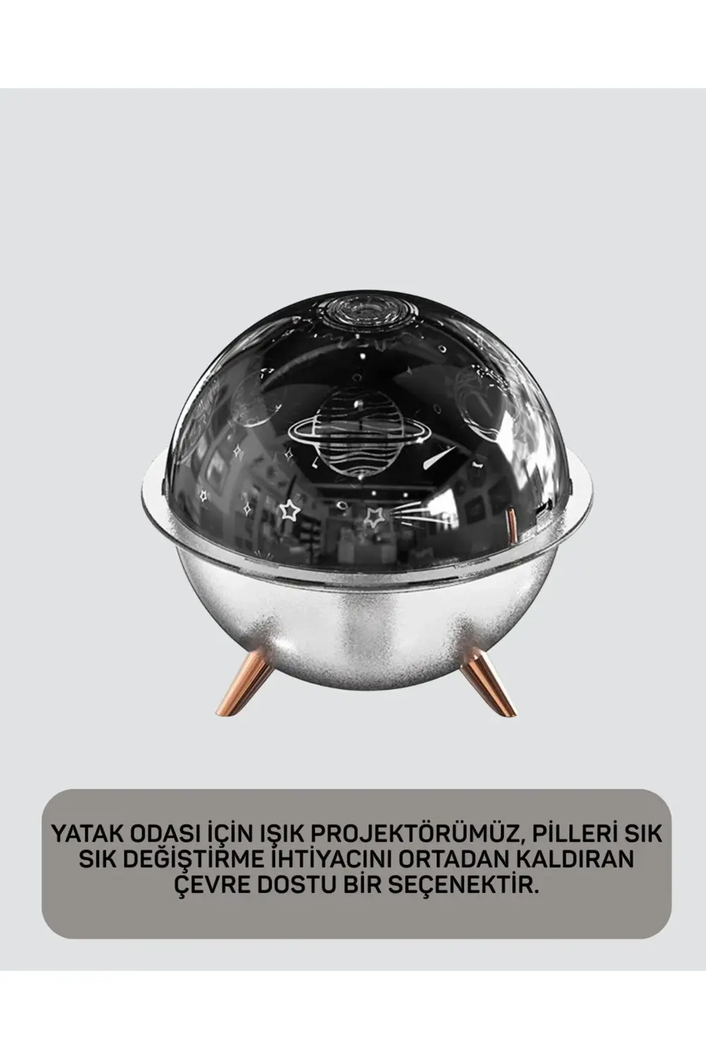 BFS Kozmik Işık Efektli Projeksiyonlu Nemlendirici Gece Işığı