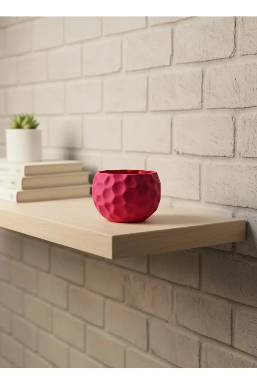 BFS Küçük Boy Mor Saksı 5 cm Şık ve Minimal Dekoratif Tasarım