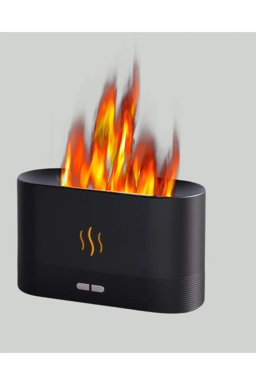 BFS LED Işıklı Buhar Makinesi Alev Efektli Kumandalı Oda Nemlendi