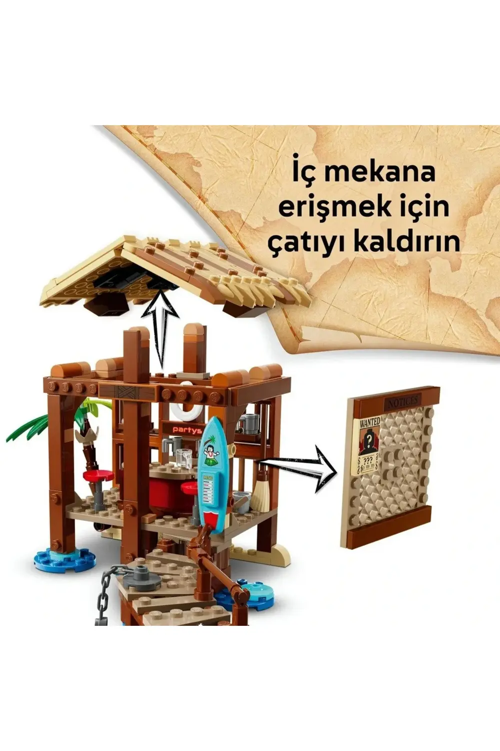 BFS LEGO ONE PIECE Yel Değirmeni Köyü Kulübesi 75636