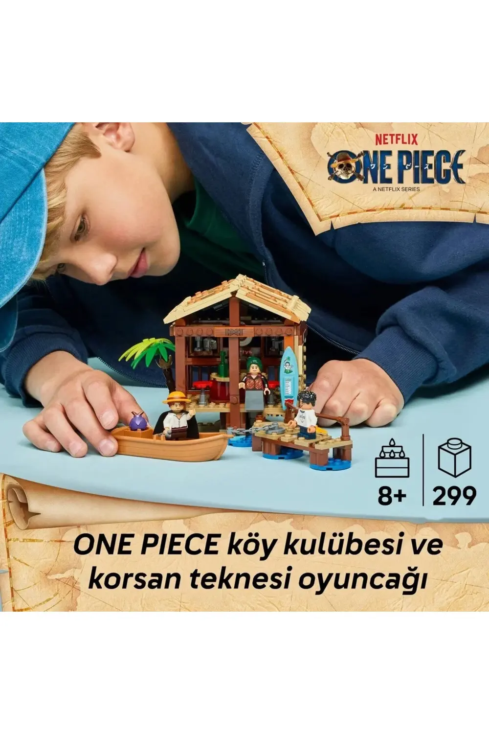 BFS LEGO ONE PIECE Yel Değirmeni Köyü Kulübesi 75636