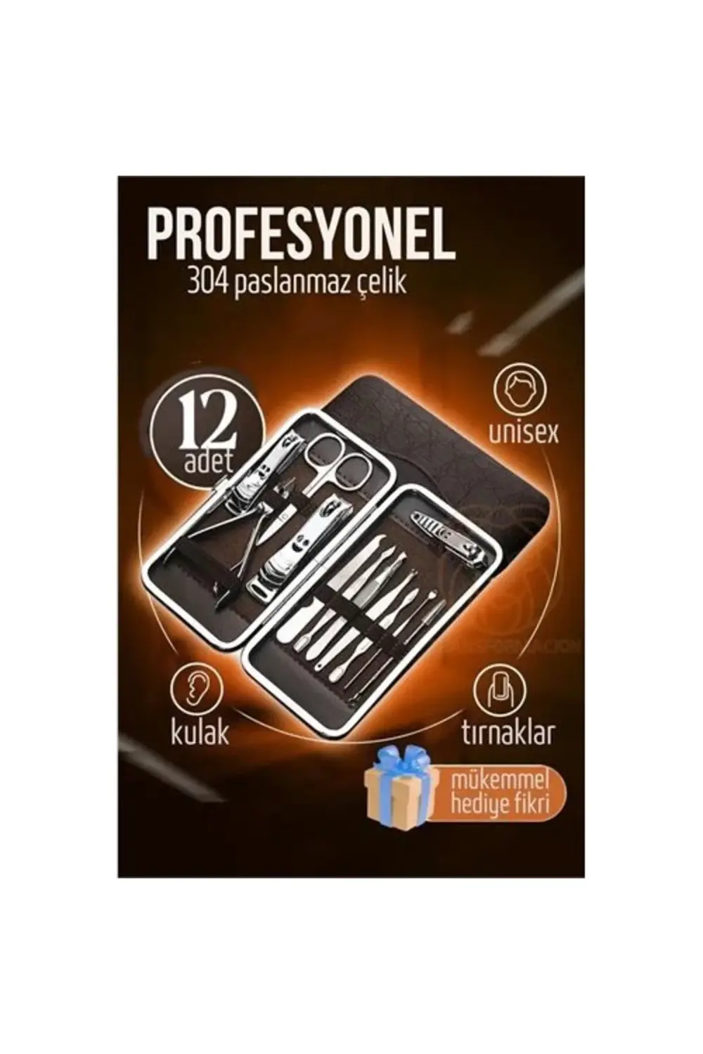 Bfs Manikür Seti Pedikür Kulak Yüz Bakım Kiti Profesyonel 304 Çel