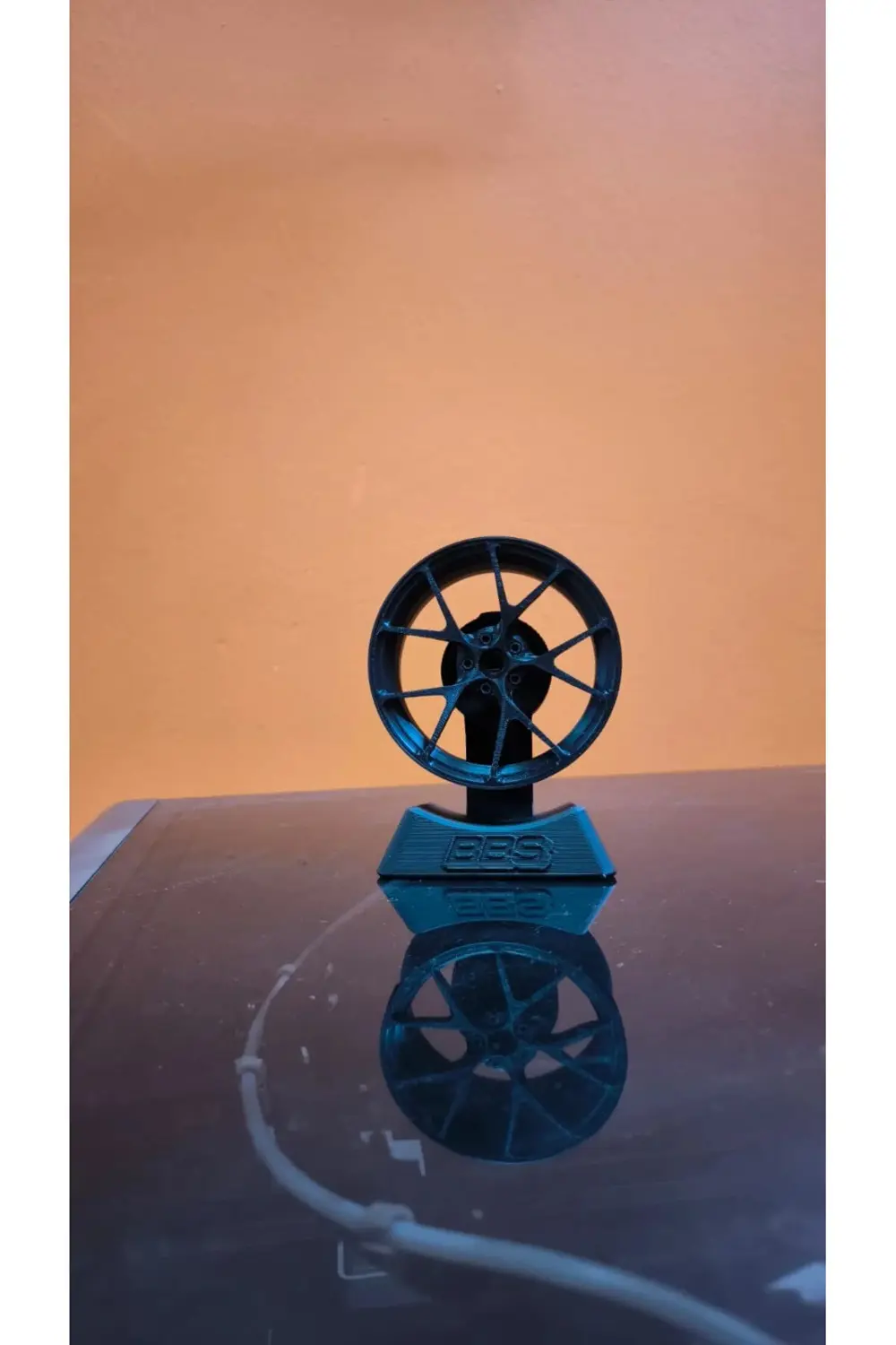 BFS Masa Üstü Jant Dekor Modern Spor Tasarım Dekoratif Aksesuar