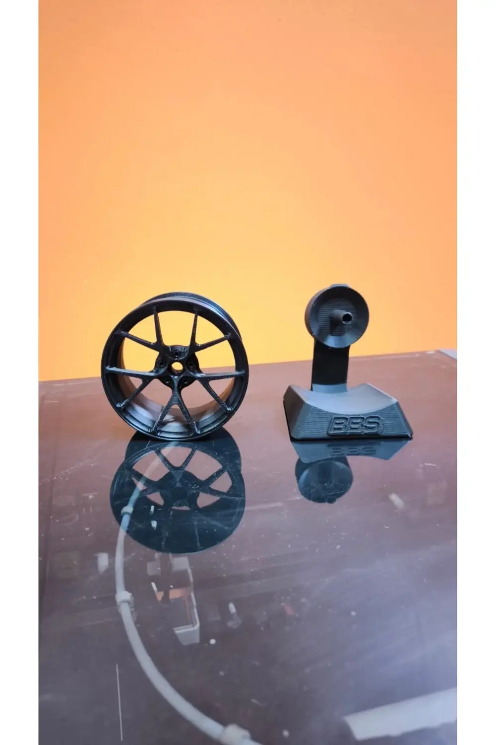 BFS Masa Üstü Jant Dekor Modern Spor Tasarım Dekoratif Aksesuar