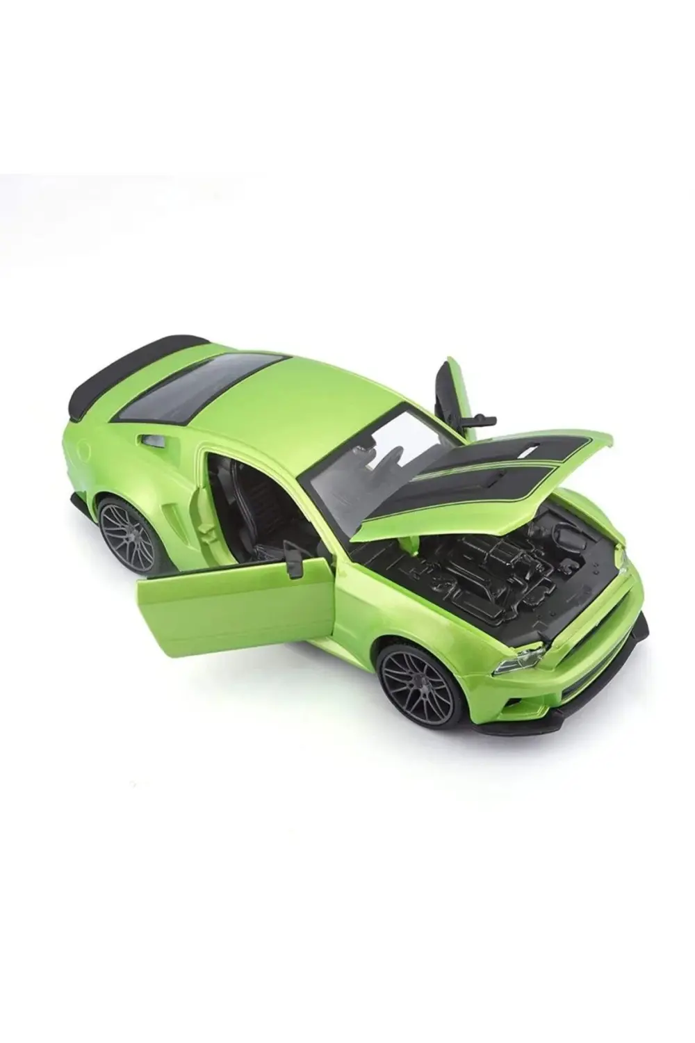 BFS MAY 31506 2014 Ford Mustang Street Racer 1:24 Model Araba -Ne