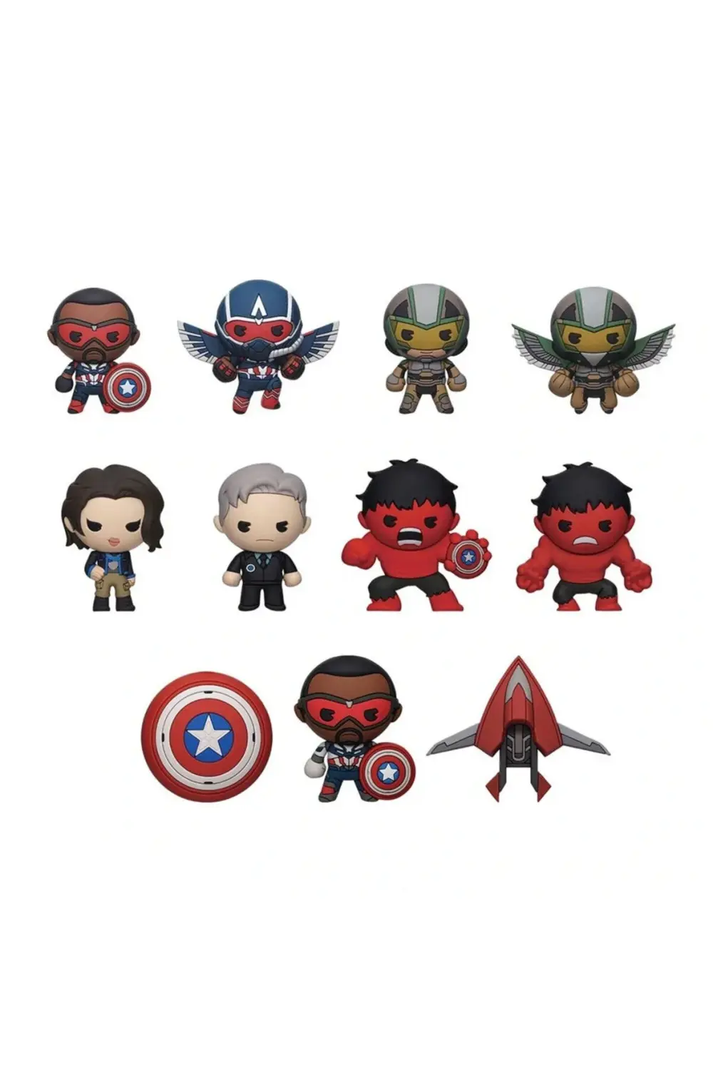 BFS MONO 68900 Monogram Captain America Klipsli Figür 24lü displa