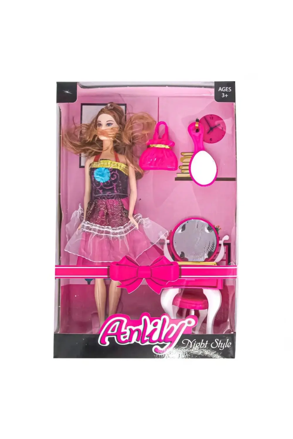 BFS Nessiworld 02266 Oydaş, Anlily Makyaj Masalı Bebek / +3 yaş