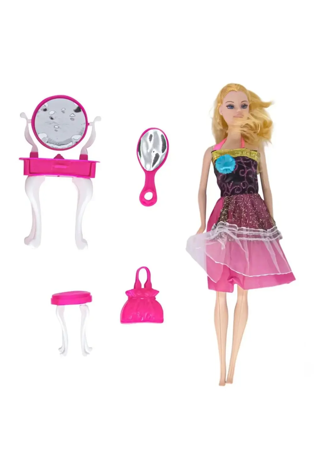 BFS Nessiworld 02266 Oydaş, Anlily Makyaj Masalı Bebek / +3 yaş