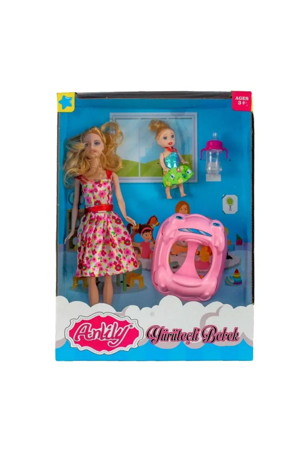 BFS Nessiworld 02413 Oydaş, Anlily Yürüteçli Bebek / +3 yaş