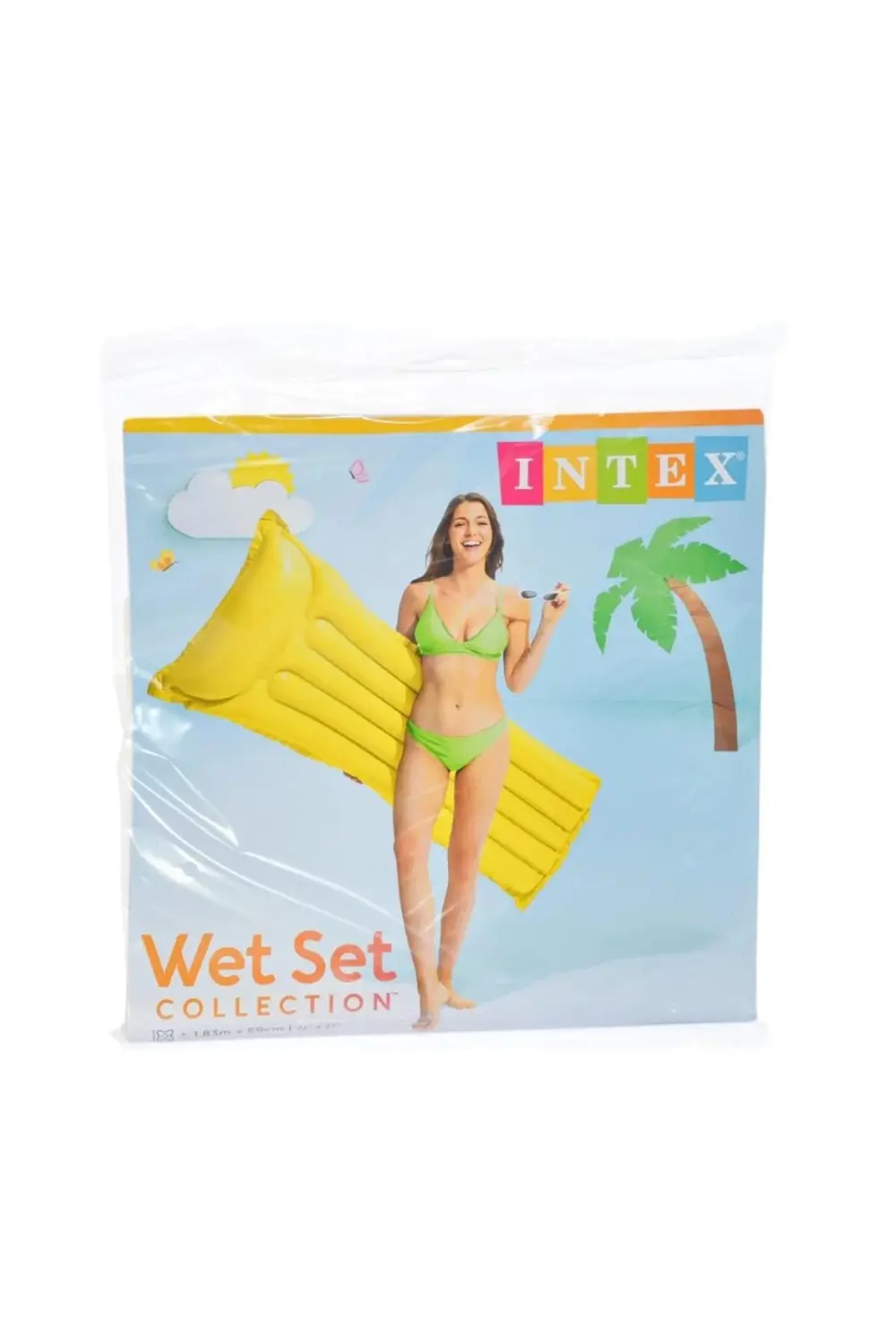 BFS Nessiworld 59703 İntex Renkli Deniz Yatağı 183x69 cm