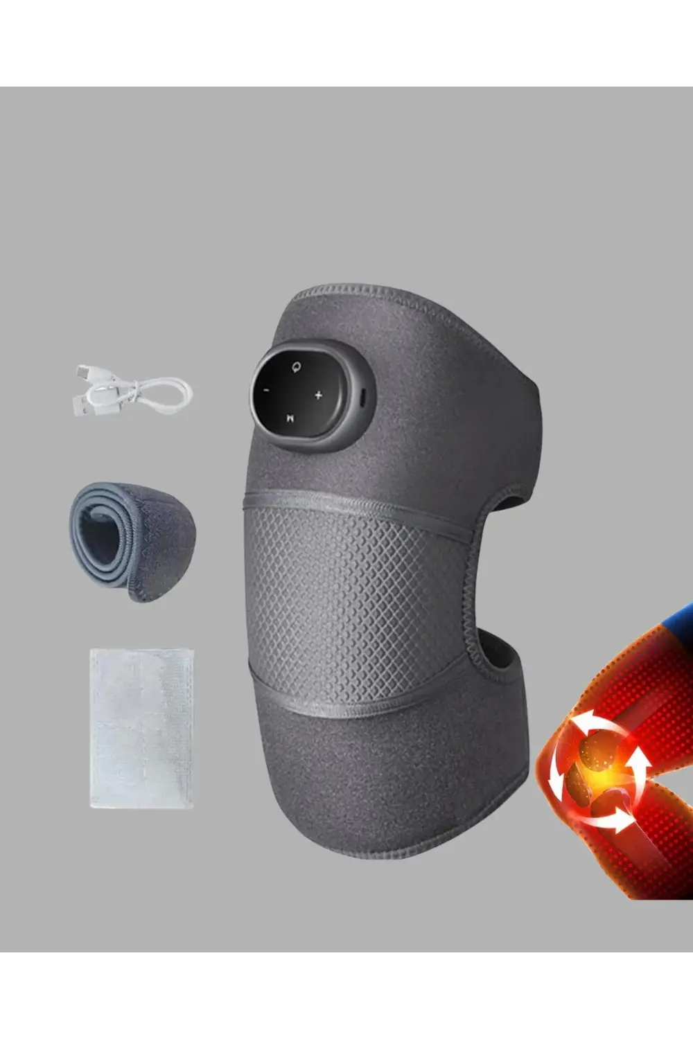 BFS NTC Isı Kontrollü Diz Masaj Aleti Titreşim ve Isı Terapisi