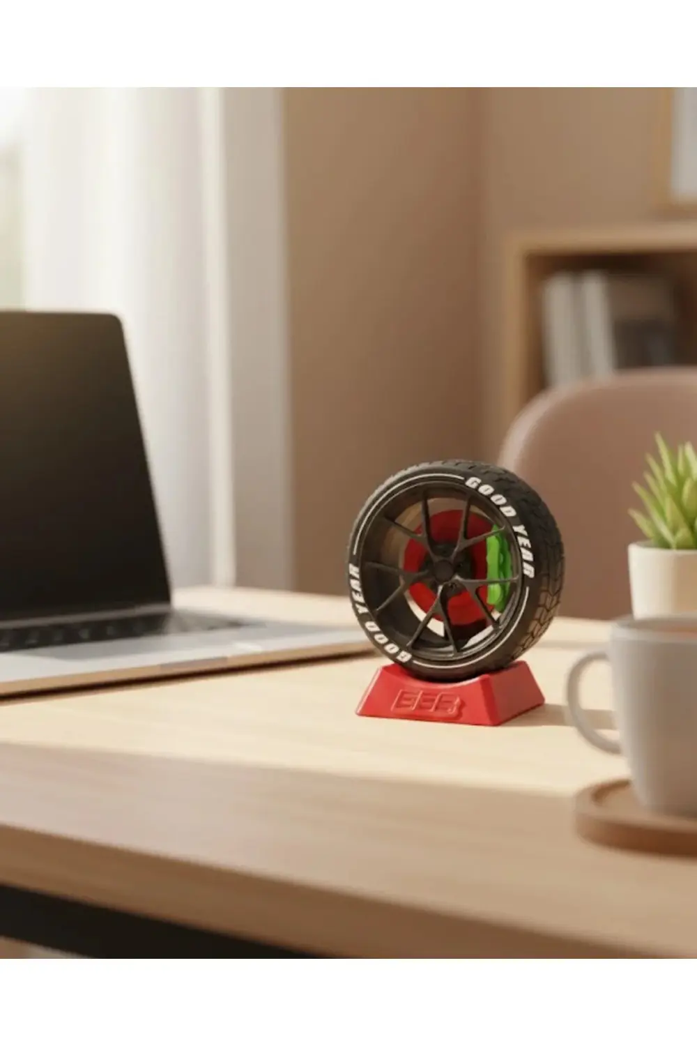 BFS Ofis Masası İçin Jant Temalı Dekoratif Masa Üstü Aksesuar