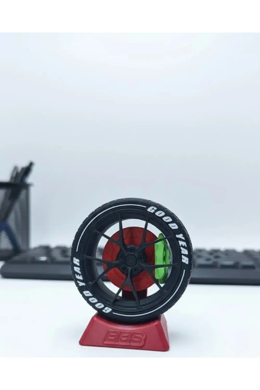 BFS Ofis Masası İçin Jant Temalı Dekoratif Masa Üstü Aksesuar