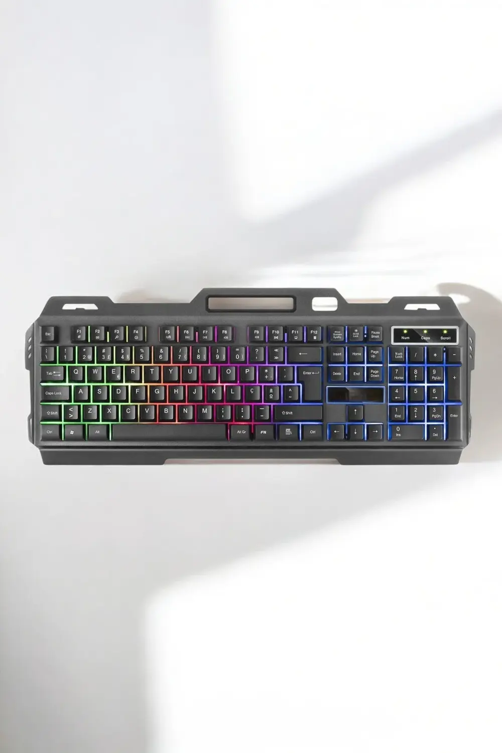 BFS Oyuncu Klavyesi Q Klavye RGB Işıklı Mouse Hediyeli