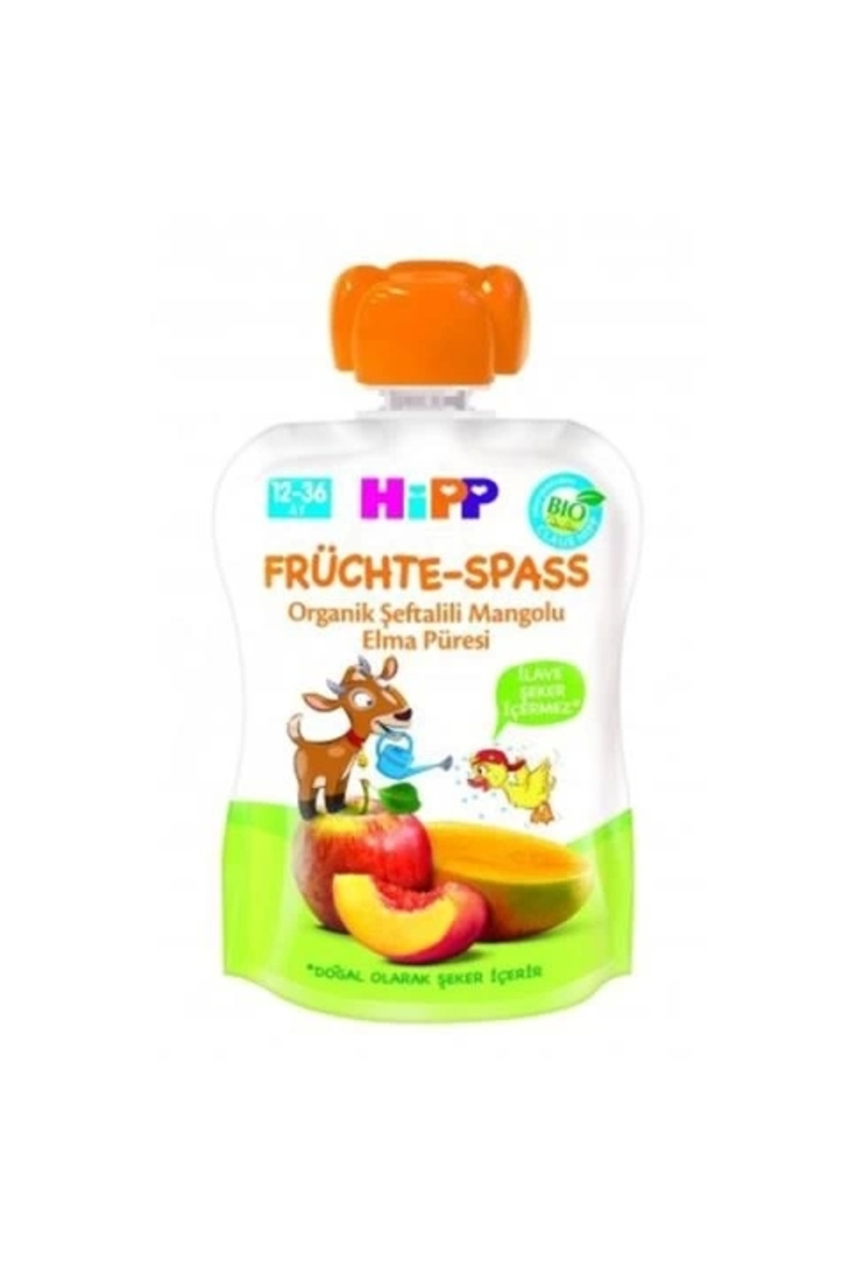 Nessiworld Bfs P Organik Şeftalili Mangolu Elma Püresi 100 Gr