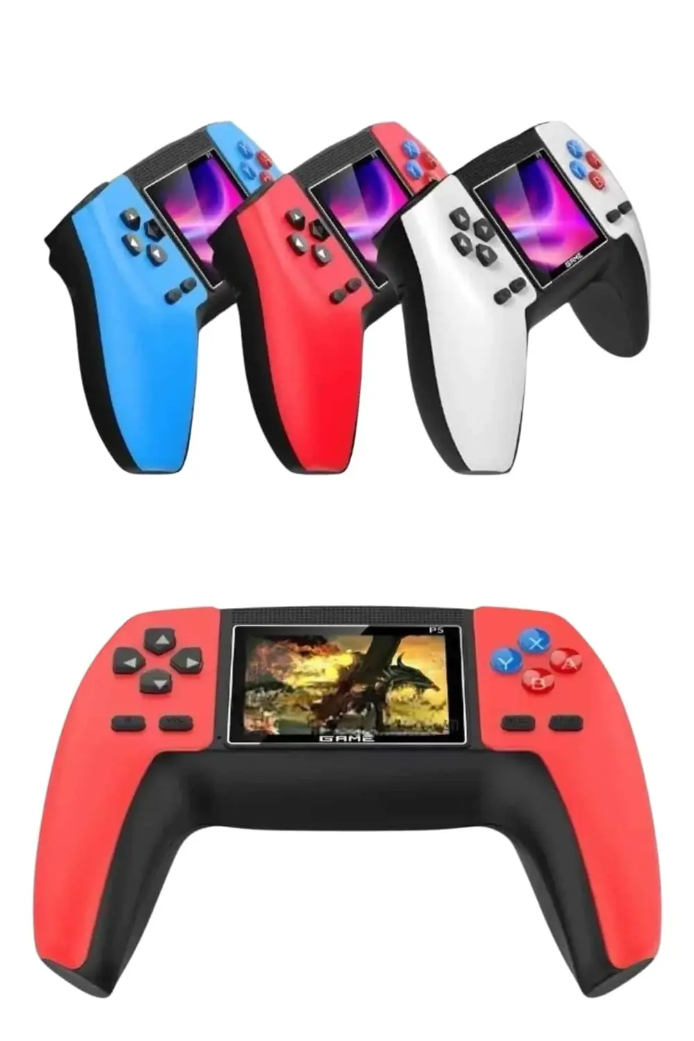 BFS P5 GamePad Retro Konsol – Nostaljik Oyun Deneyimi, 520 Klasik