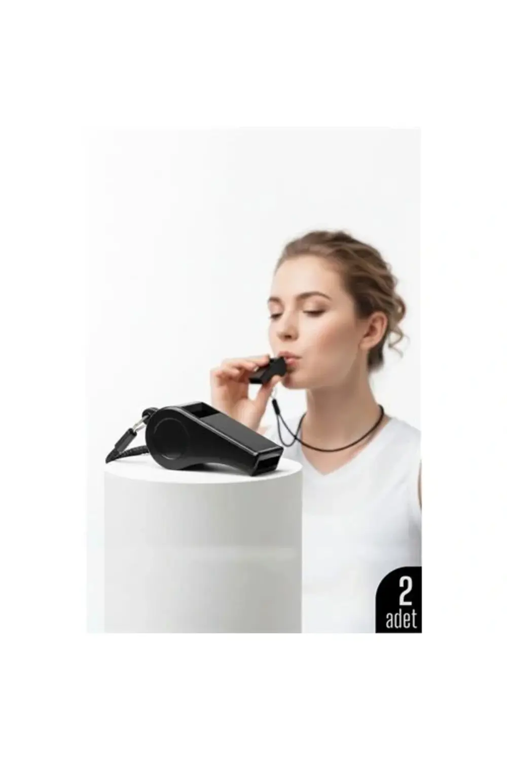 BFS Plastik Düdük - Spor Düdüğü - Hakem Düdüğü Metal Deprem Düdüğ