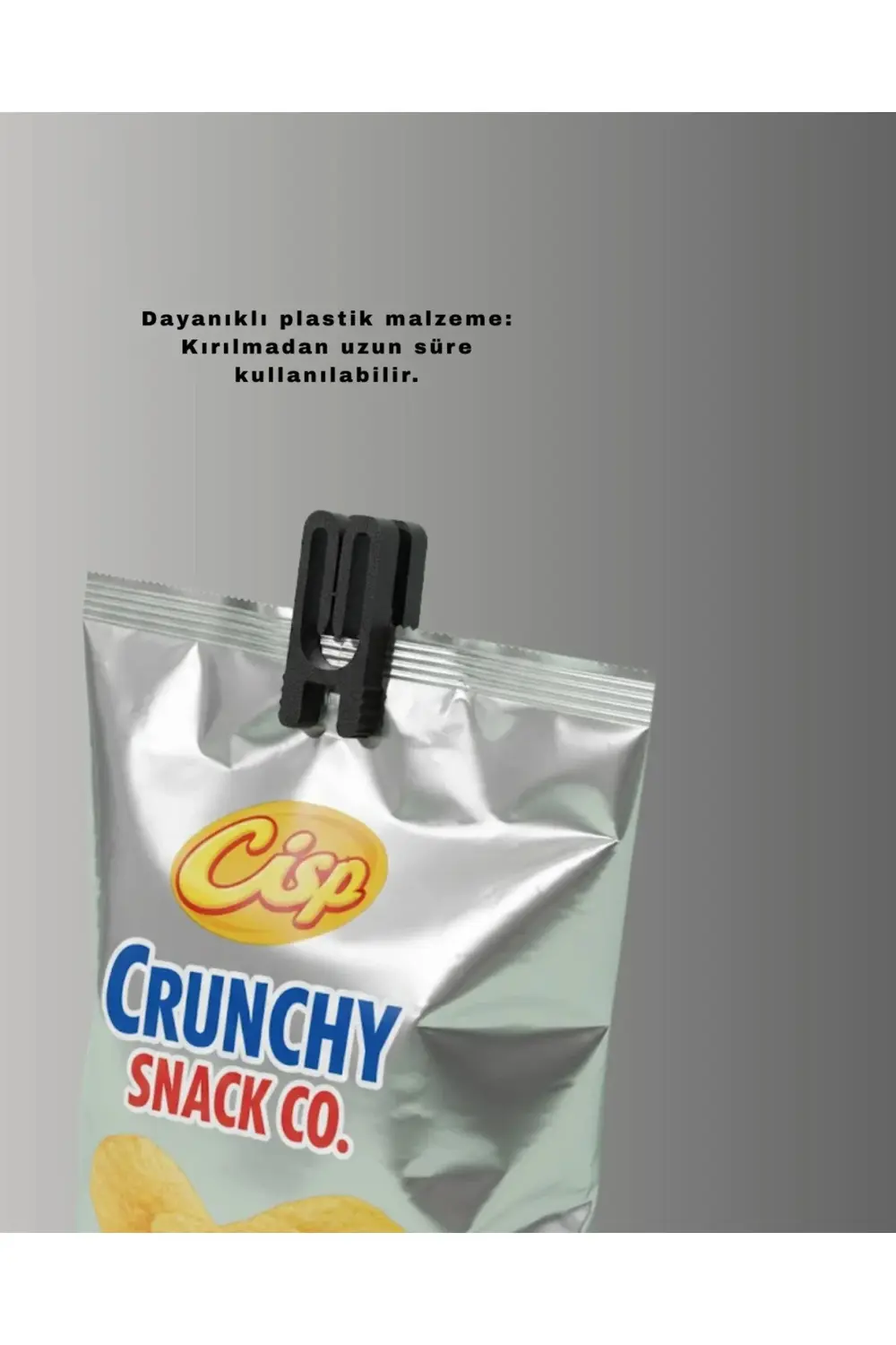 BFS Plastik Poşet Kilidi Mutfak İçin Çok Amaçlı 10 Adet