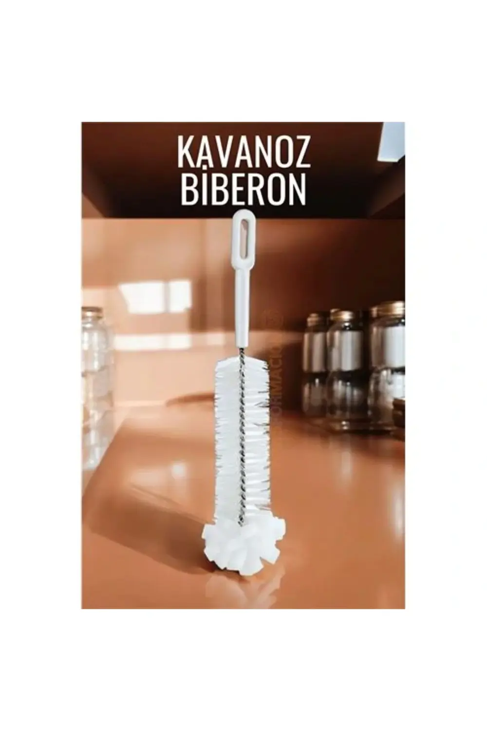 BFS Premium Lüks Şişe ve Biberon Fırçası - Ultra Dayanıklı Profes