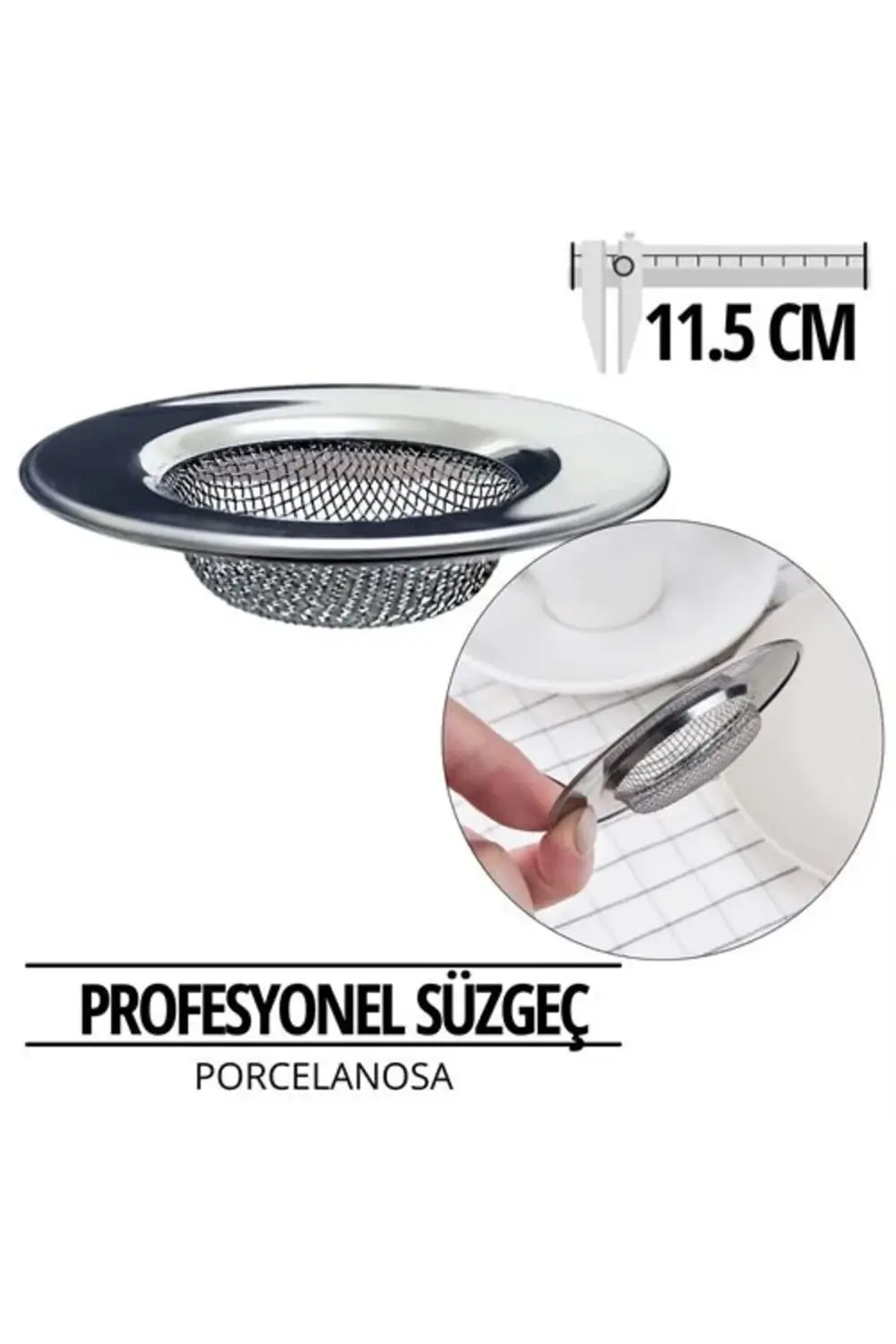 Bfs Profesyonel 11,50 Cm Çap Lavabo Süzgeci
