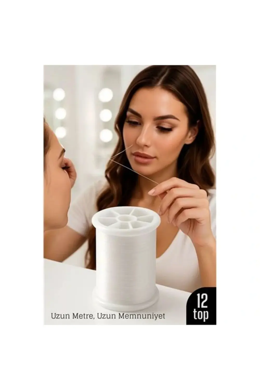 BFS Profesyonel Kuaför Kaş Bıyık Alma İpi – Ekstra Sağlam 12 ADET BFS Profesyonel Kuaför Kaş Bıyık Alma İpi – Ekstra Sağlam 12 ADET