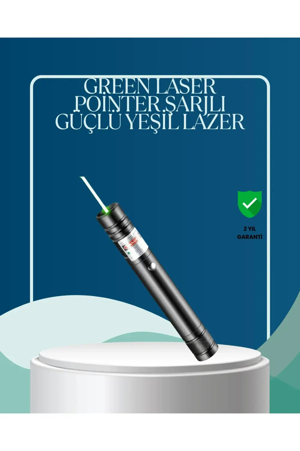 BFS Profesyonel Kullanım İçin 5000mW Yeşil Lazer İşaretleyici