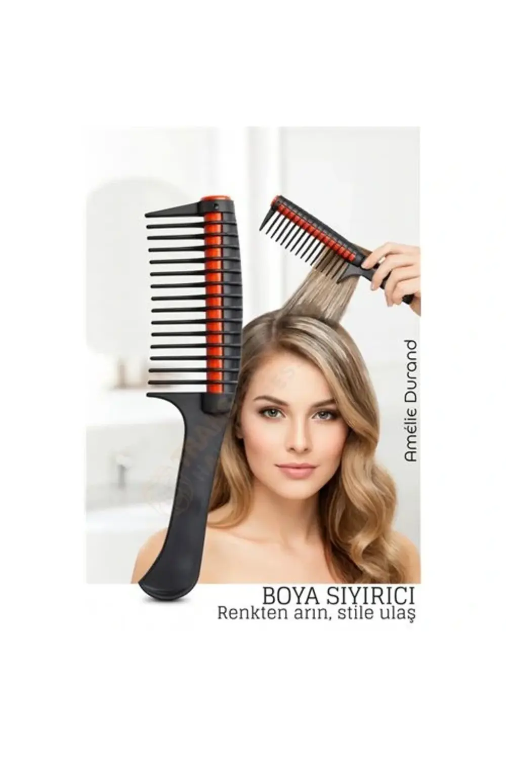 BFS Profesyonel Saç Boyama Tarağı – Renk Ayırıcı & Boya Sıyırıcı