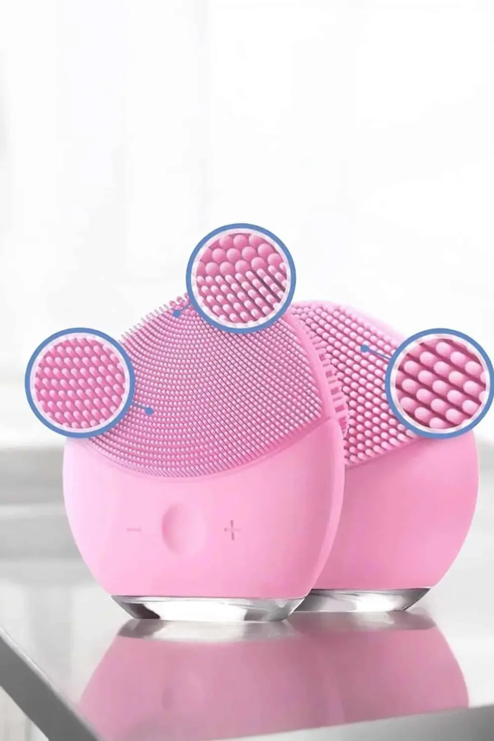 BFS Profesyonel Yüz Temizleme Masaj Aleti Su Geçirmez, Kablosuz Ş