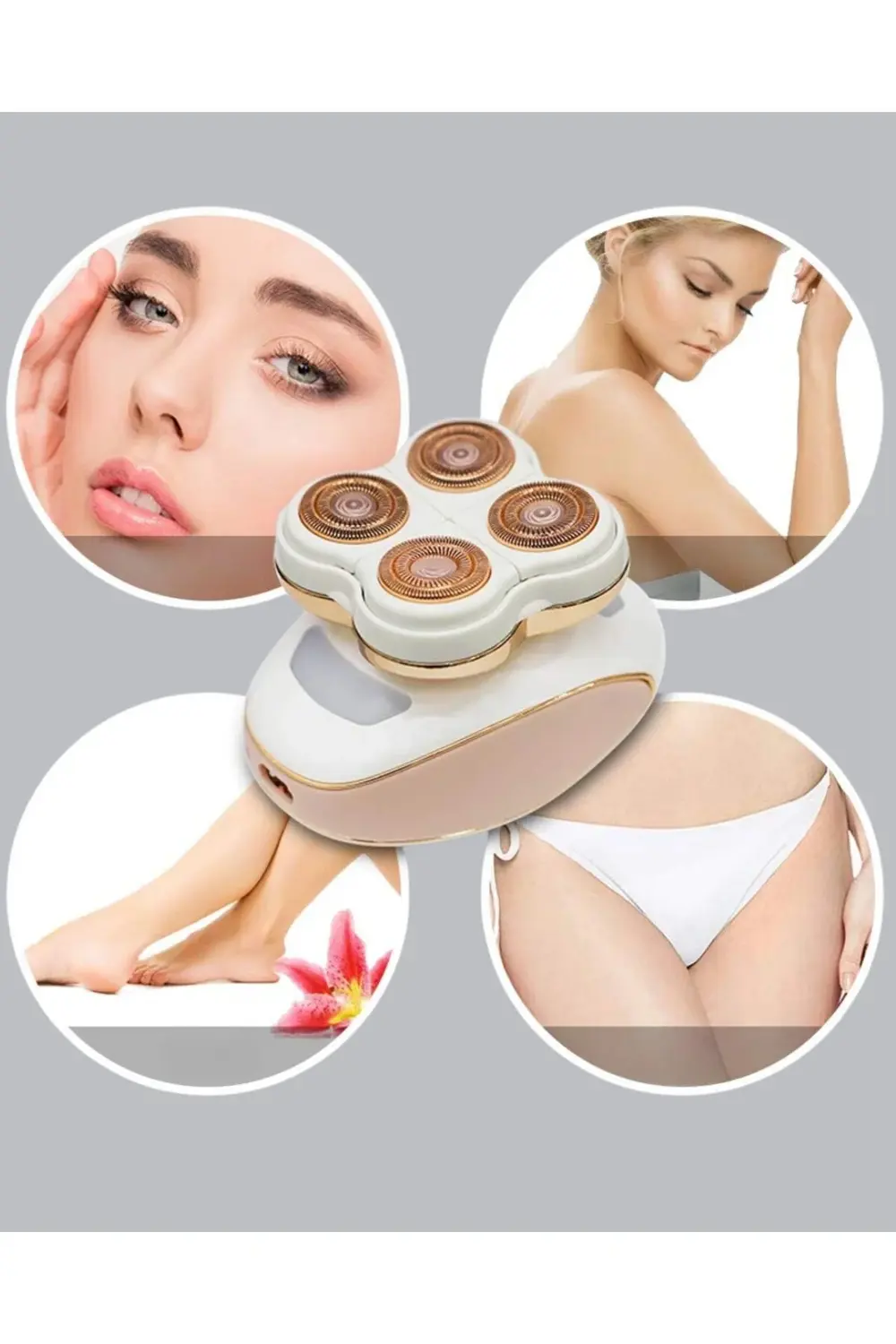 BFS Pürüzsüz Cilt İçin Çok Başlıklı Ağrısız Tıraş Makinesi