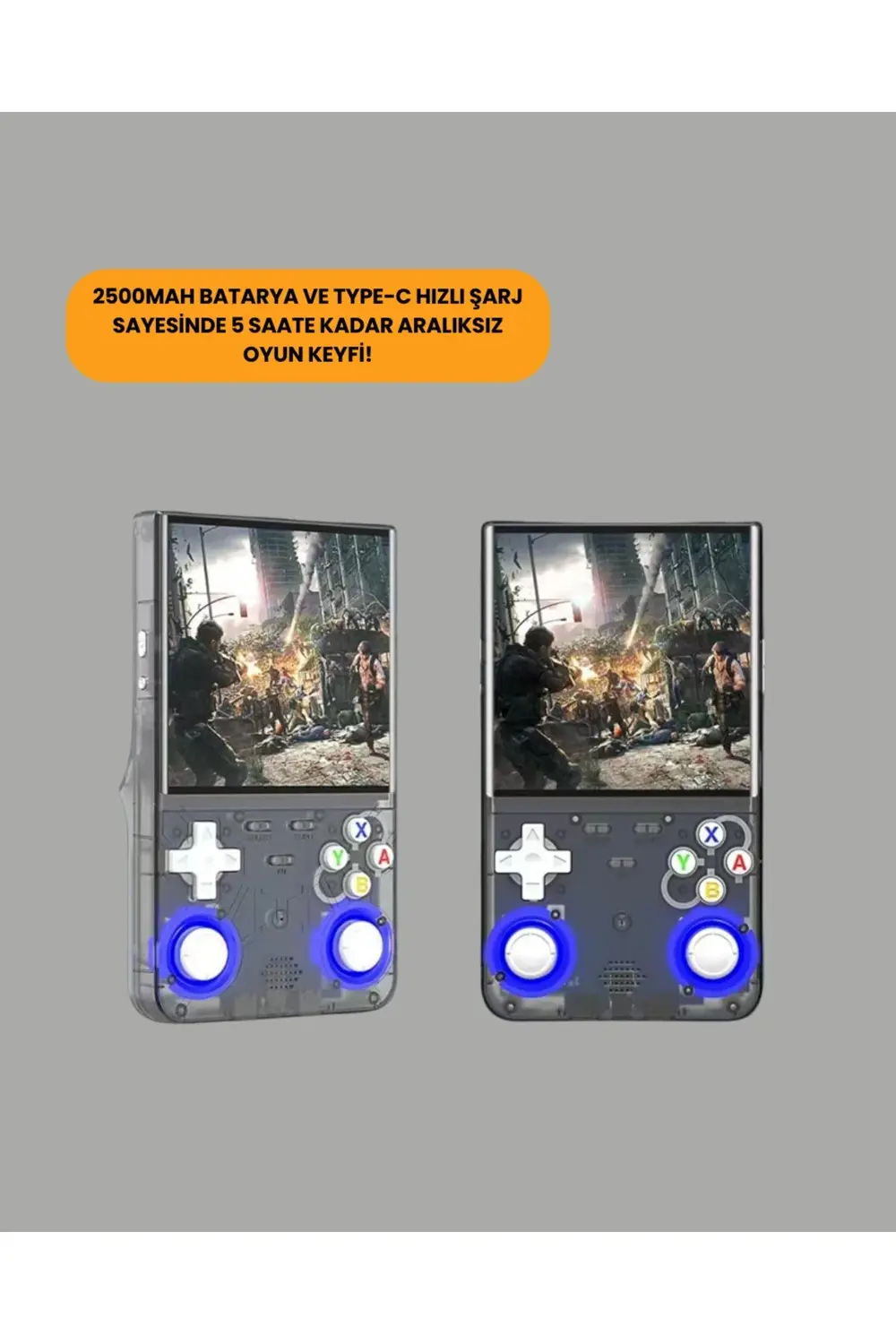 BFS R36 Ultra 64GB Retro Oyun Konsolu 10.000 Oyunlu Taşınabilir E